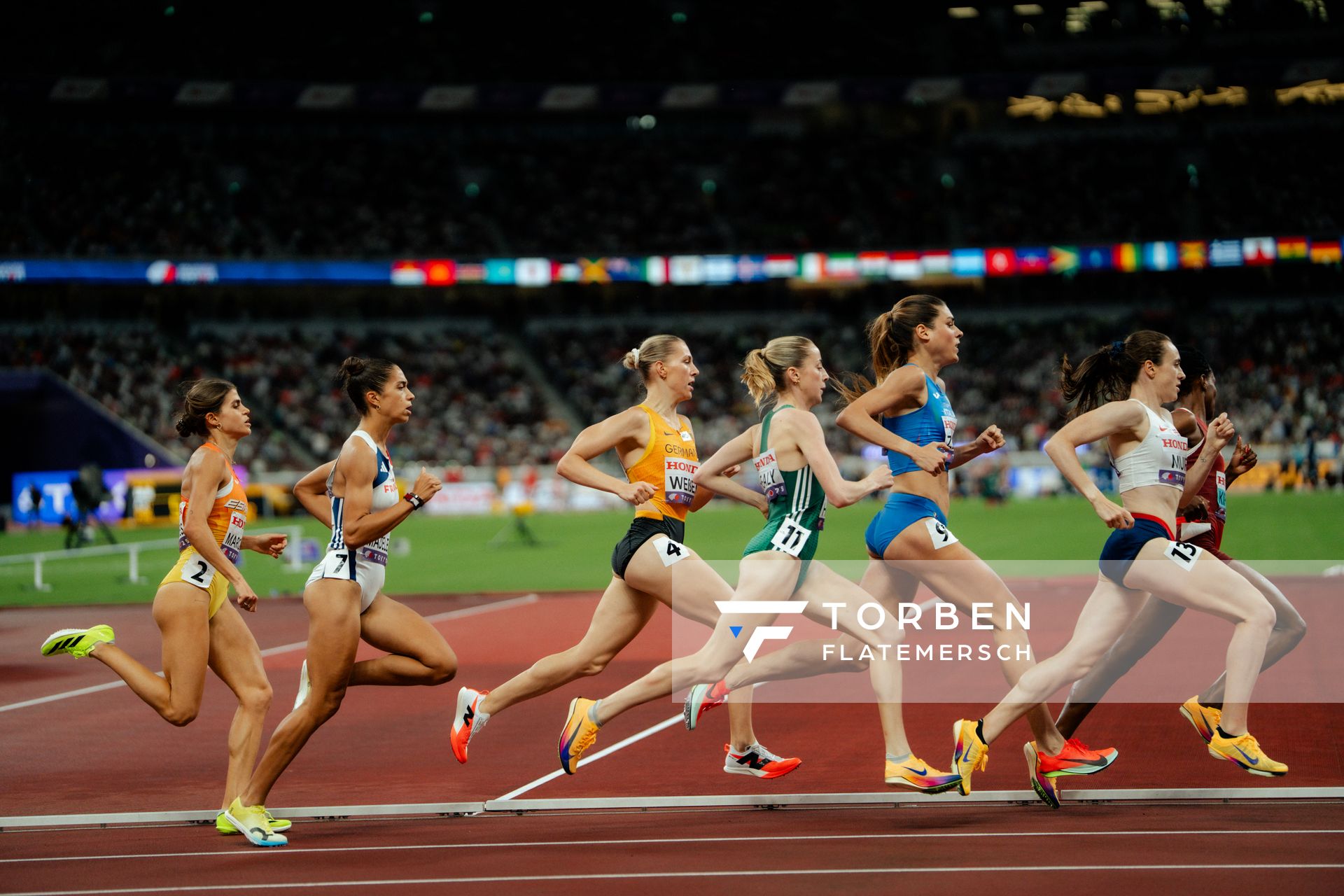 Nele Weßel (GER) during the World Athletics Championships on 13.09.2025 in Tokyo.