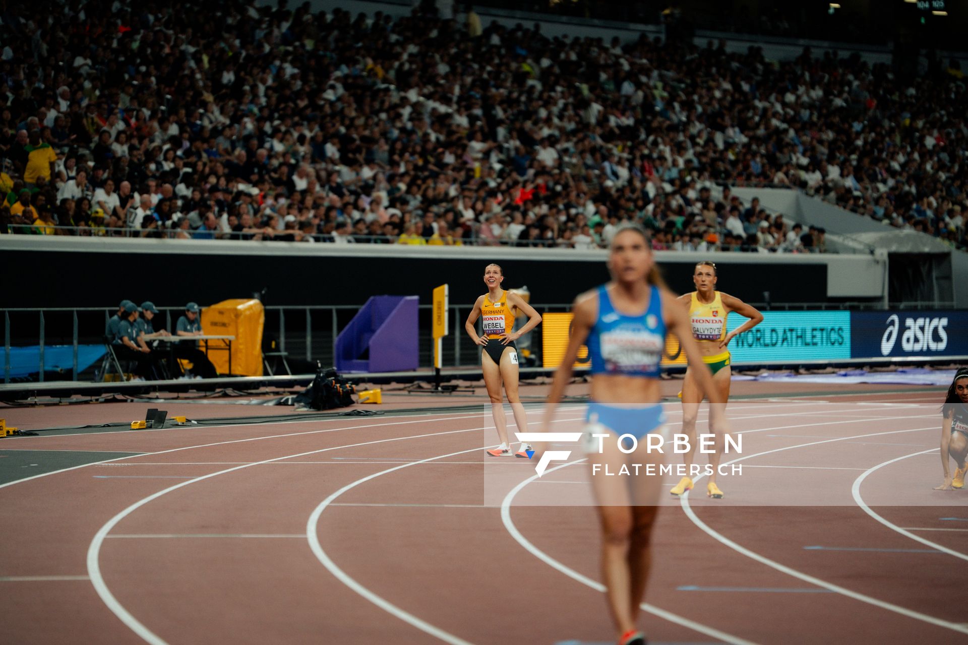 Nele Weßel (GER) during the World Athletics Championships on 13.09.2025 in Tokyo.
