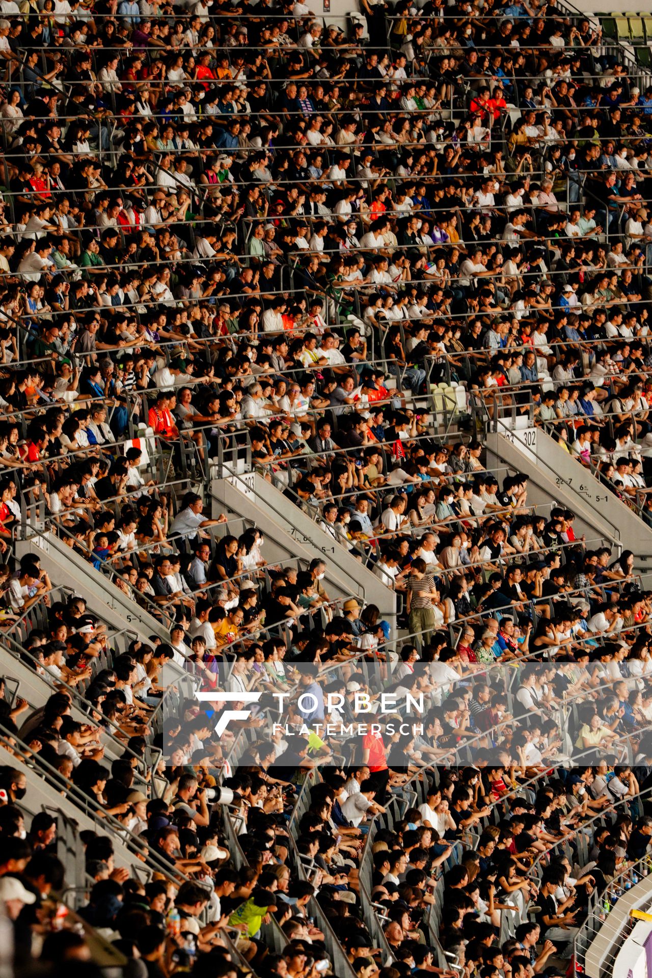 Many Visitors during the World Athletics Championships on 13.09.2025 in Tokyo.