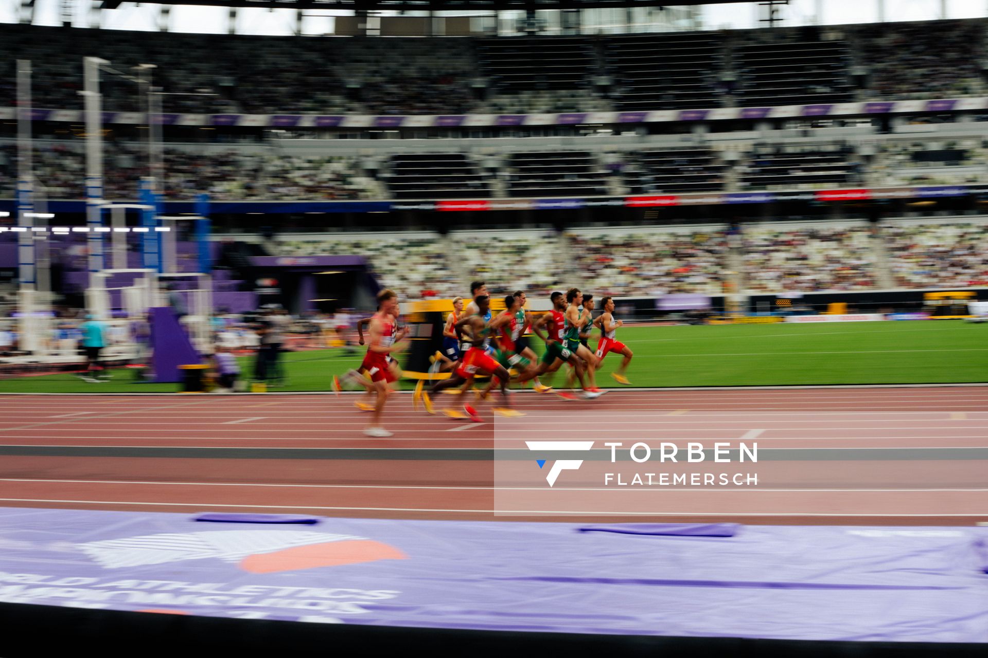 1500m heat during the World Athletics Championships on 14.09.2025 in Tokyo.