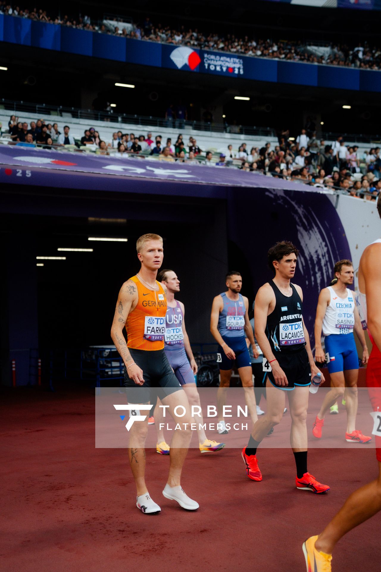 Robert Farken (GER) during the World Athletics Championships on 14.09.2025 in Tokyo.