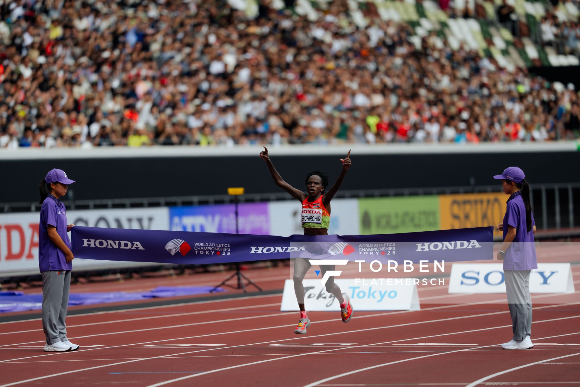 Peres Jepchirchir (KEN) during the World Athletics Championships on 14.09.2025 in Tokyo.