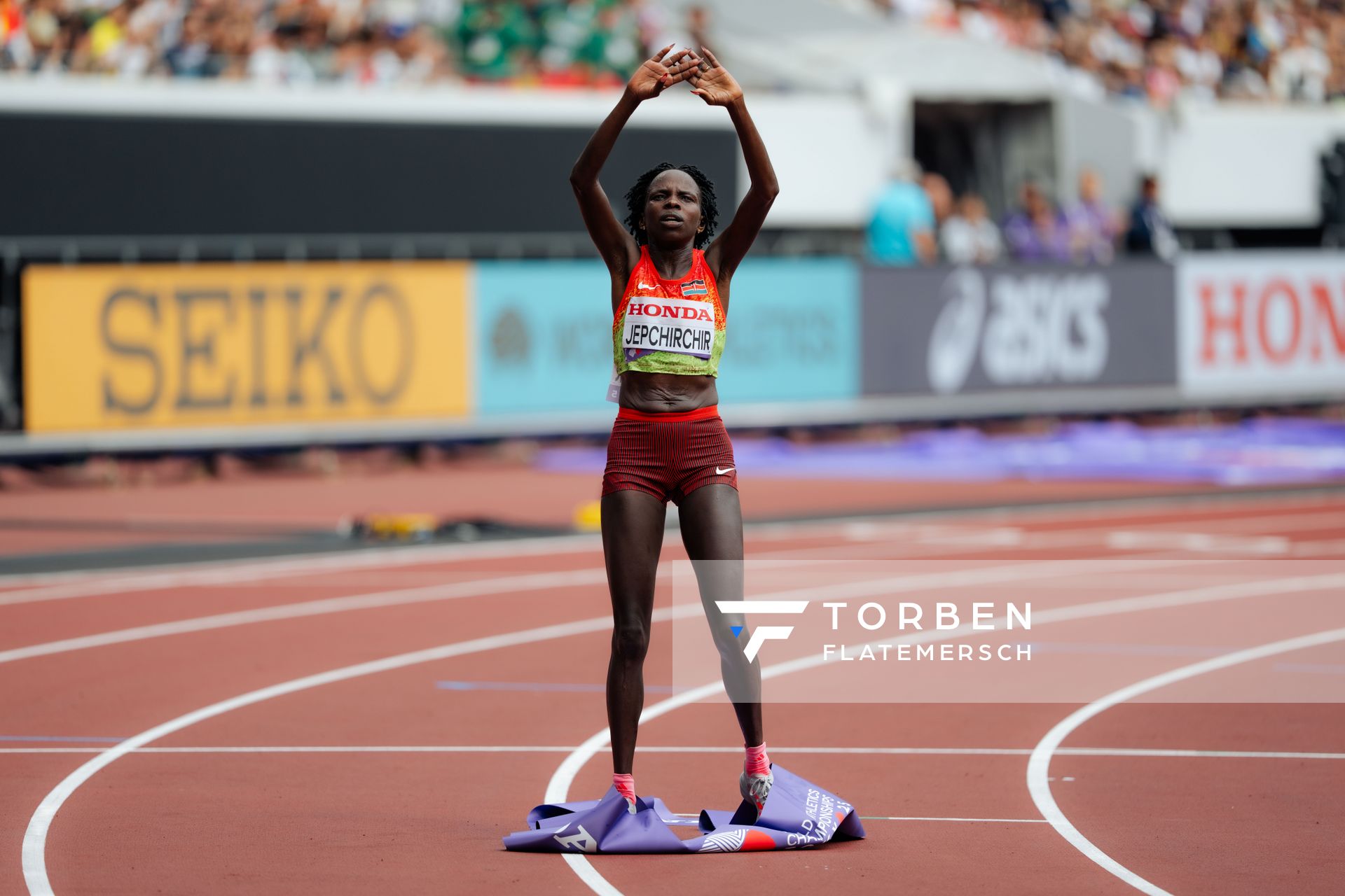Peres Jepchirchir (KEN) during the World Athletics Championships on 14.09.2025 in Tokyo.