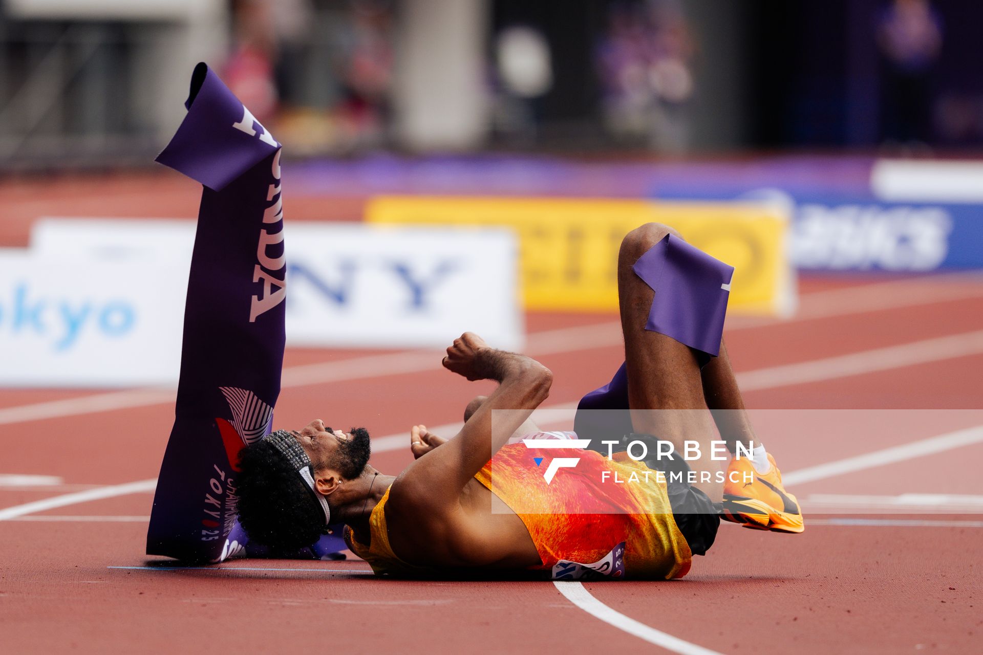 Amanal Petros (GER) during the World Athletics Championships on 15.09.2025 in Tokyo.