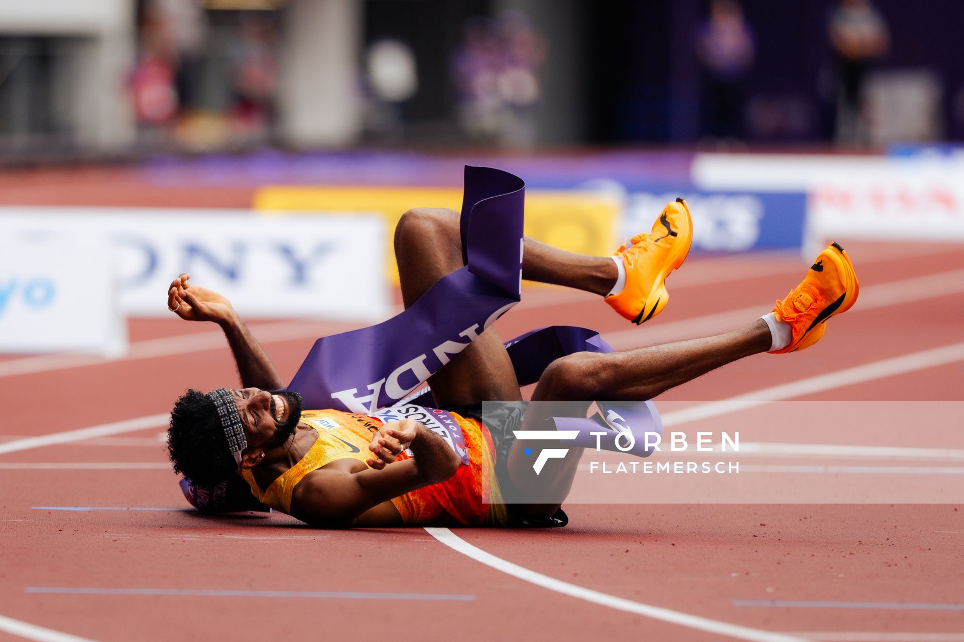 Amanal Petros (GER) during the World Athletics Championships on 15.09.2025 in Tokyo.