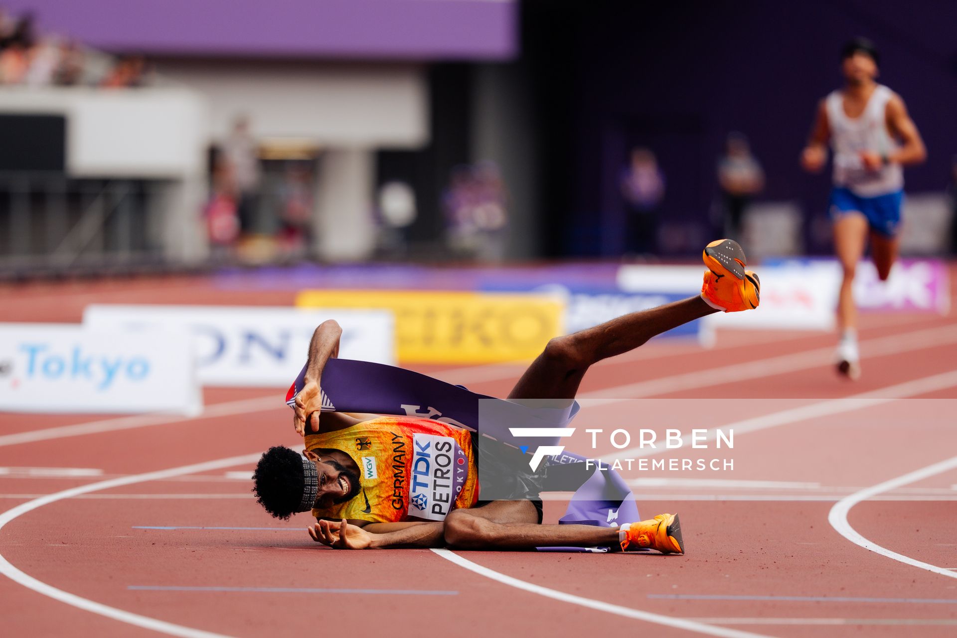 Amanal Petros (GER) during the World Athletics Championships on 15.09.2025 in Tokyo.