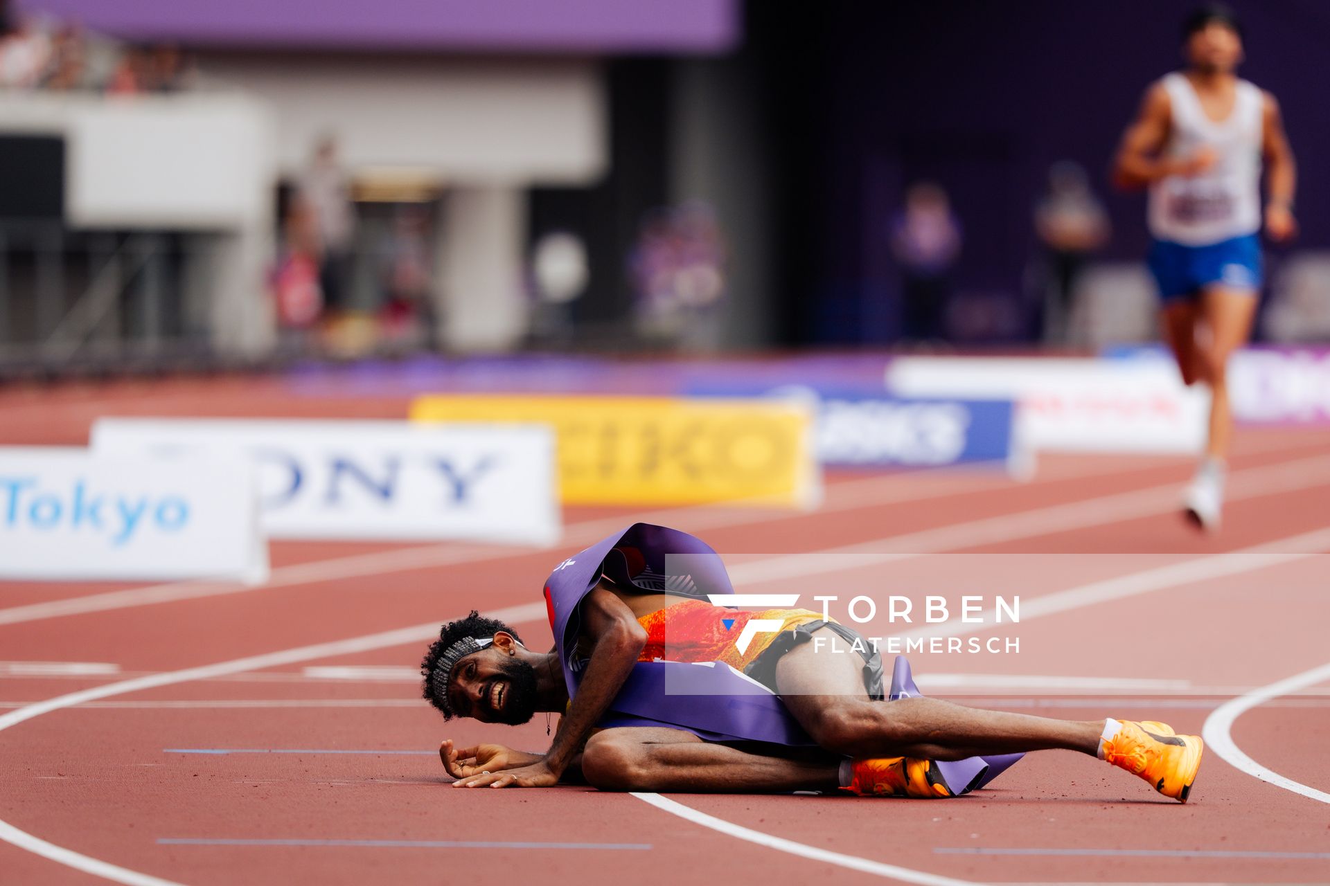 Amanal Petros (GER) during the World Athletics Championships on 15.09.2025 in Tokyo.