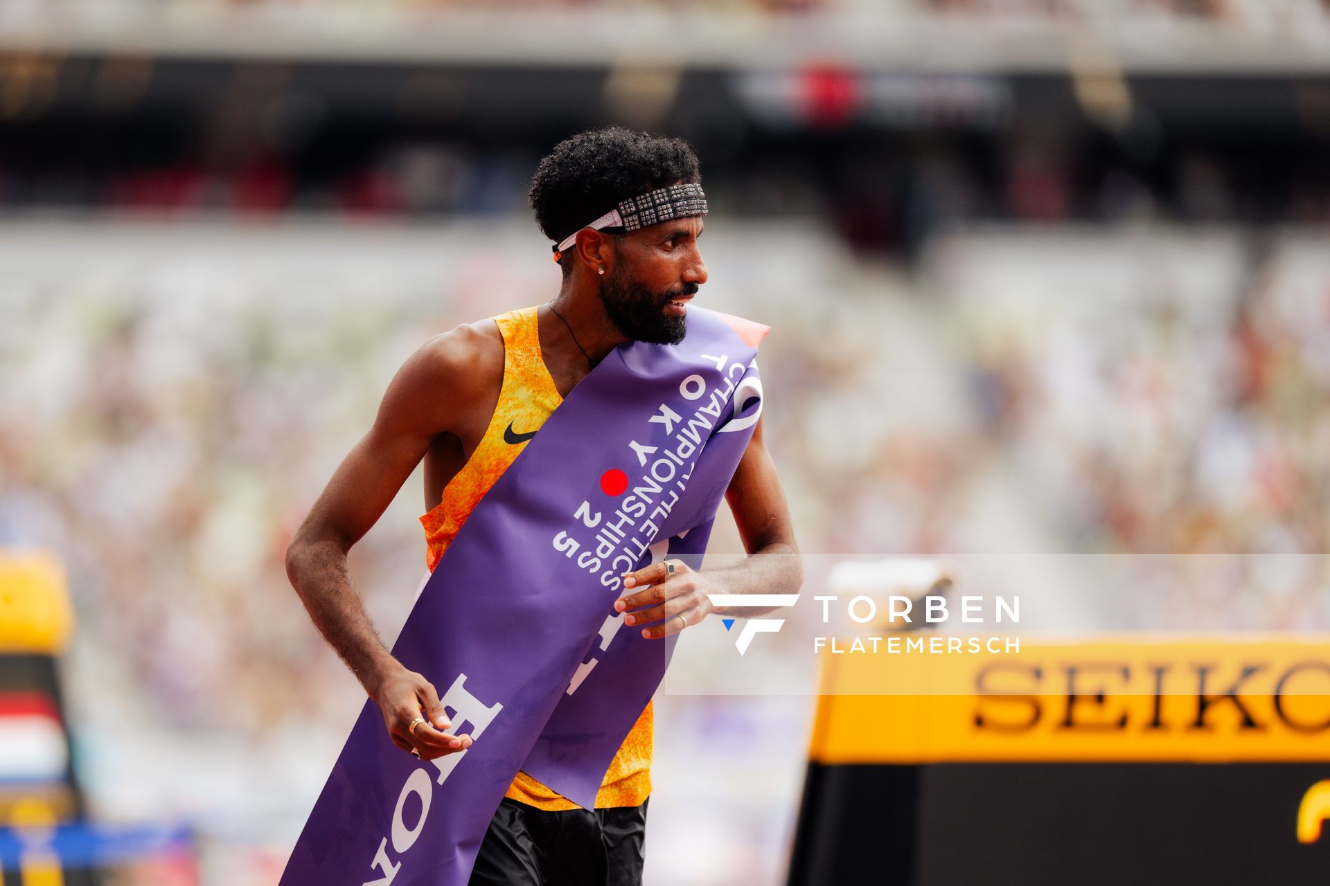 Amanal Petros (GER) during the World Athletics Championships on 15.09.2025 in Tokyo.