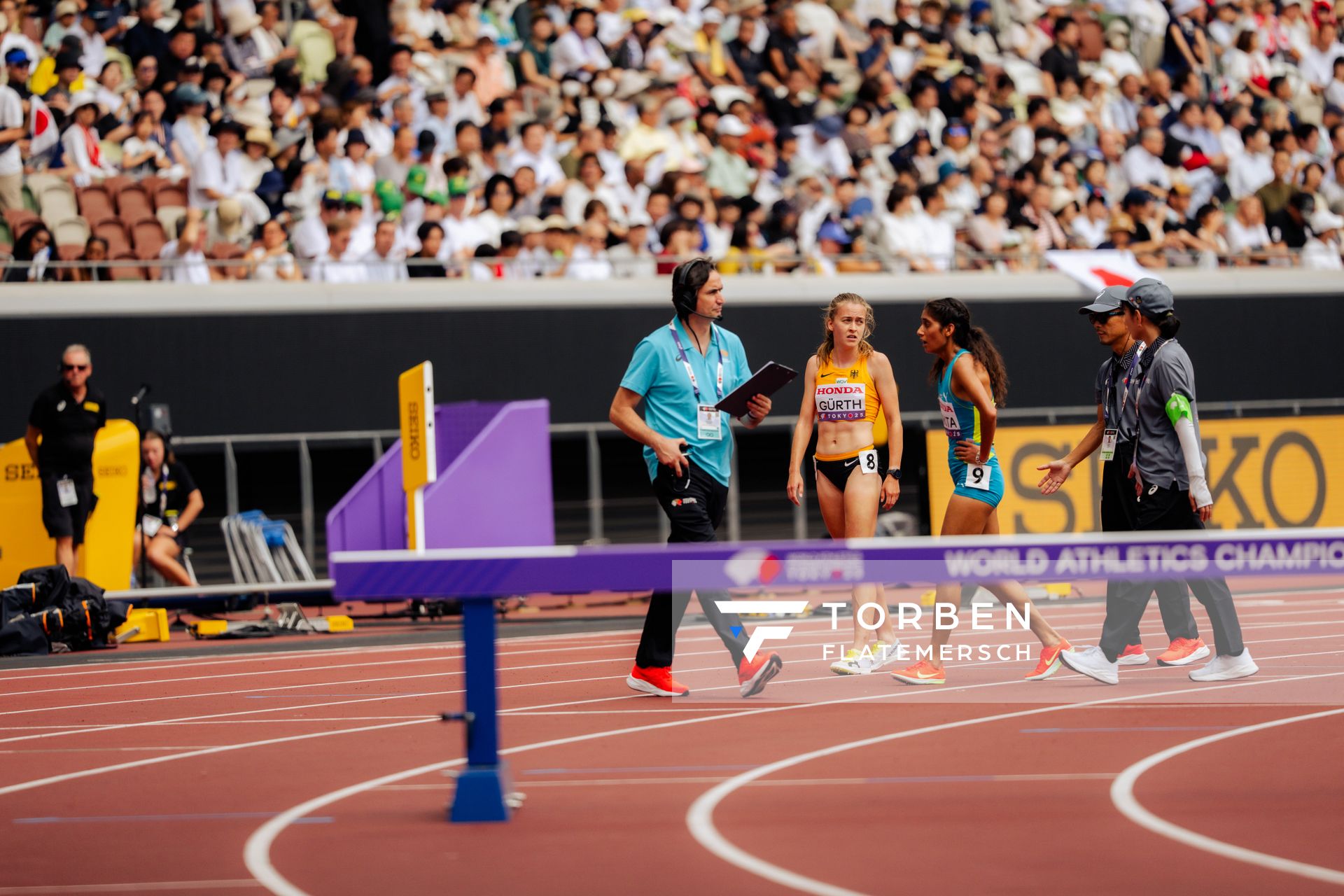 Olivia Gürth (GER) during the World Athletics Championships on 15.09.2025 in Tokyo.