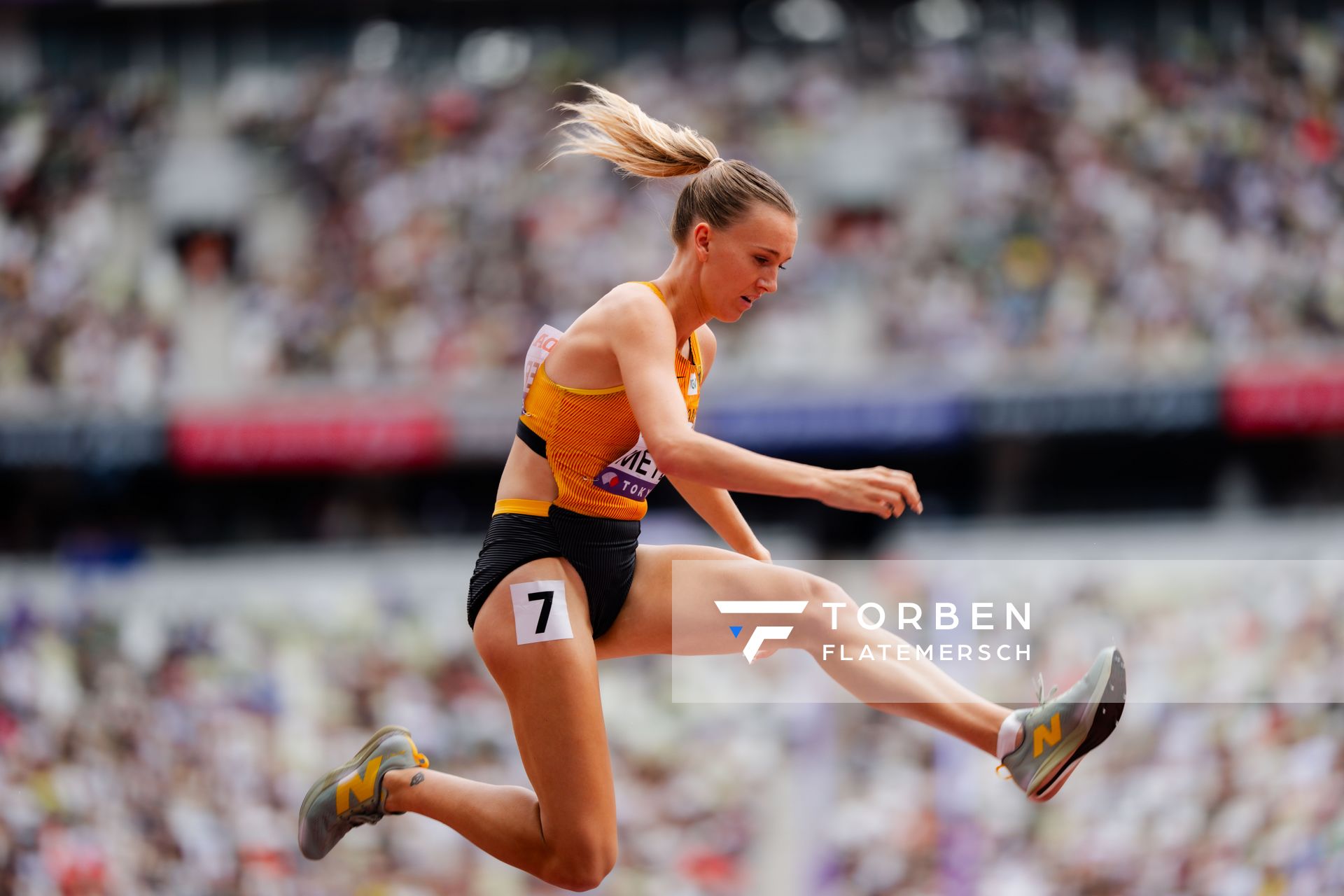 Lea Meyer (GER) during the World Athletics Championships on 15.09.2025 in Tokyo.