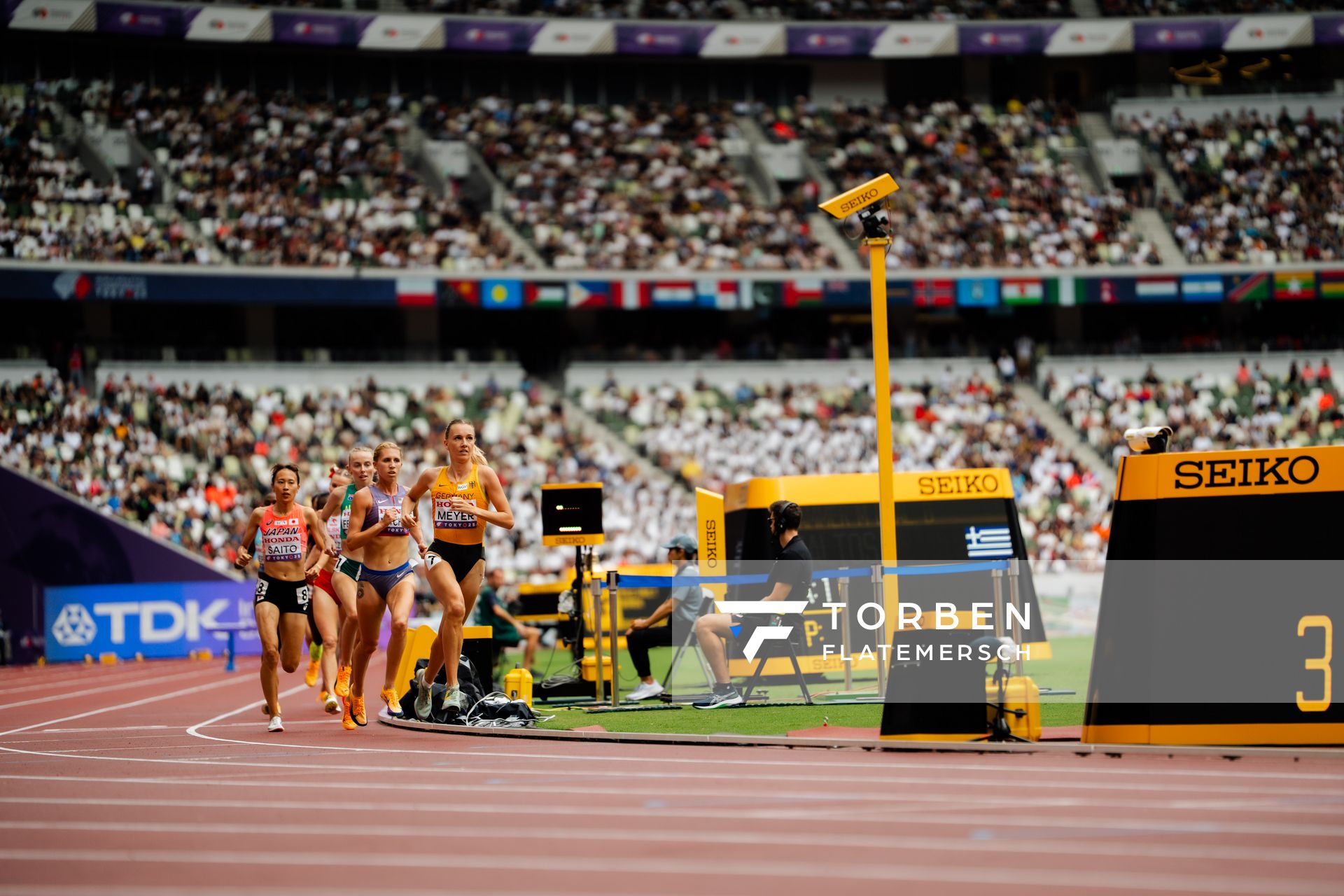 Lea Meyer (GER), Miu Saito (JPN) during the World Athletics Championships on 15.09.2025 in Tokyo.