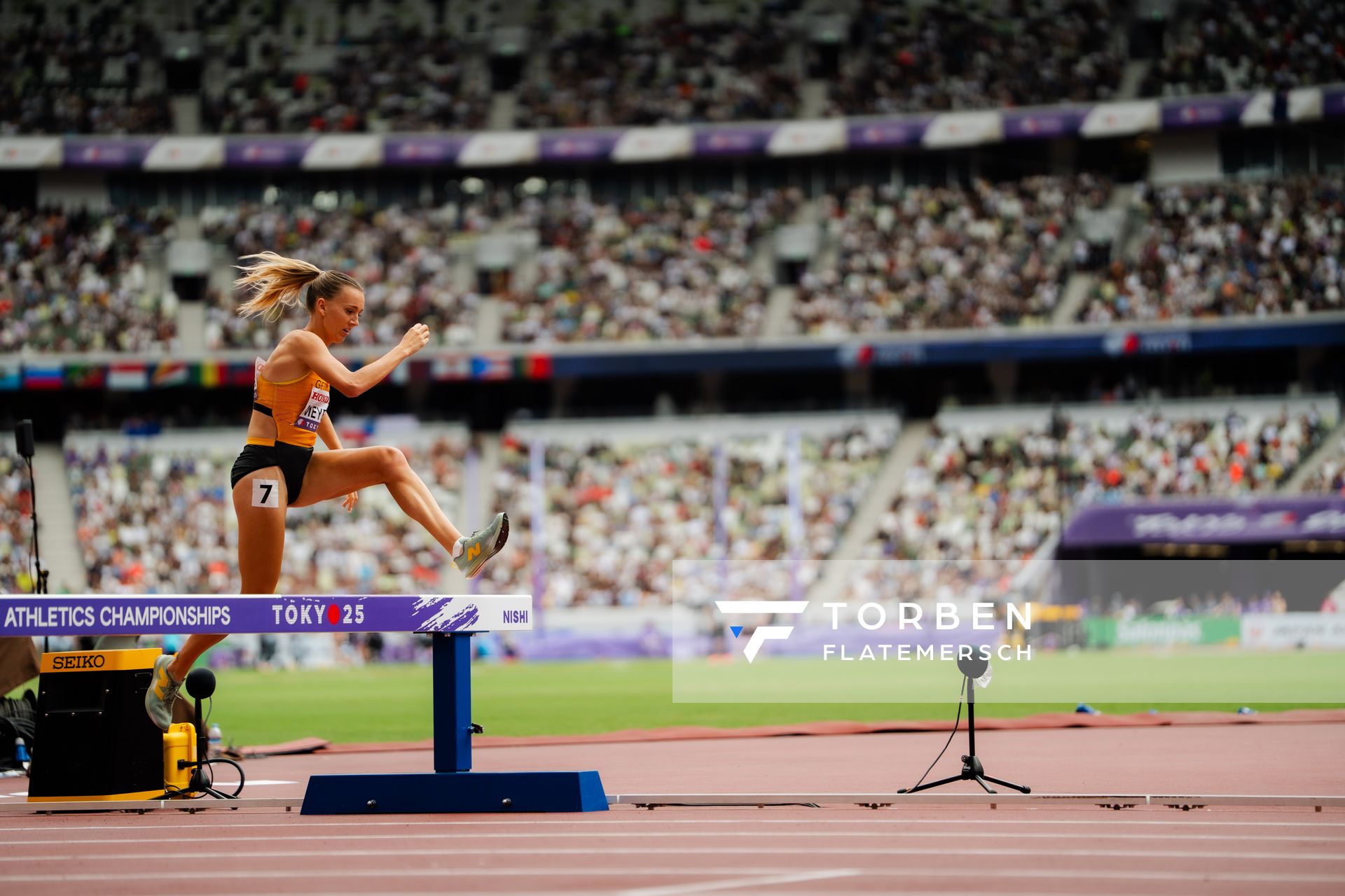 Lea Meyer (GER) during the World Athletics Championships on 15.09.2025 in Tokyo.