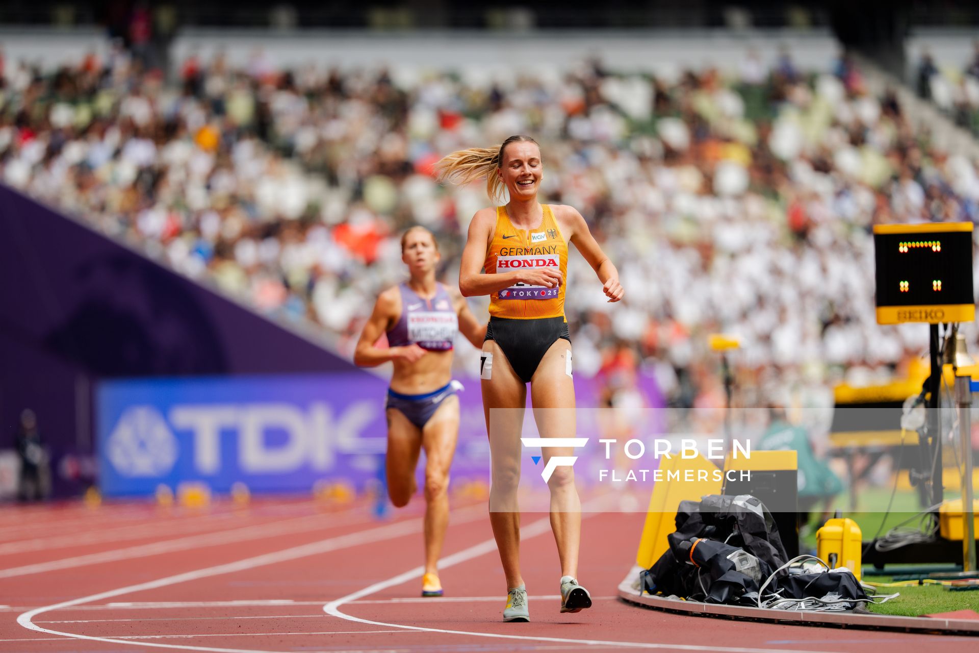 Lea Meyer (GER) during the World Athletics Championships on 15.09.2025 in Tokyo.