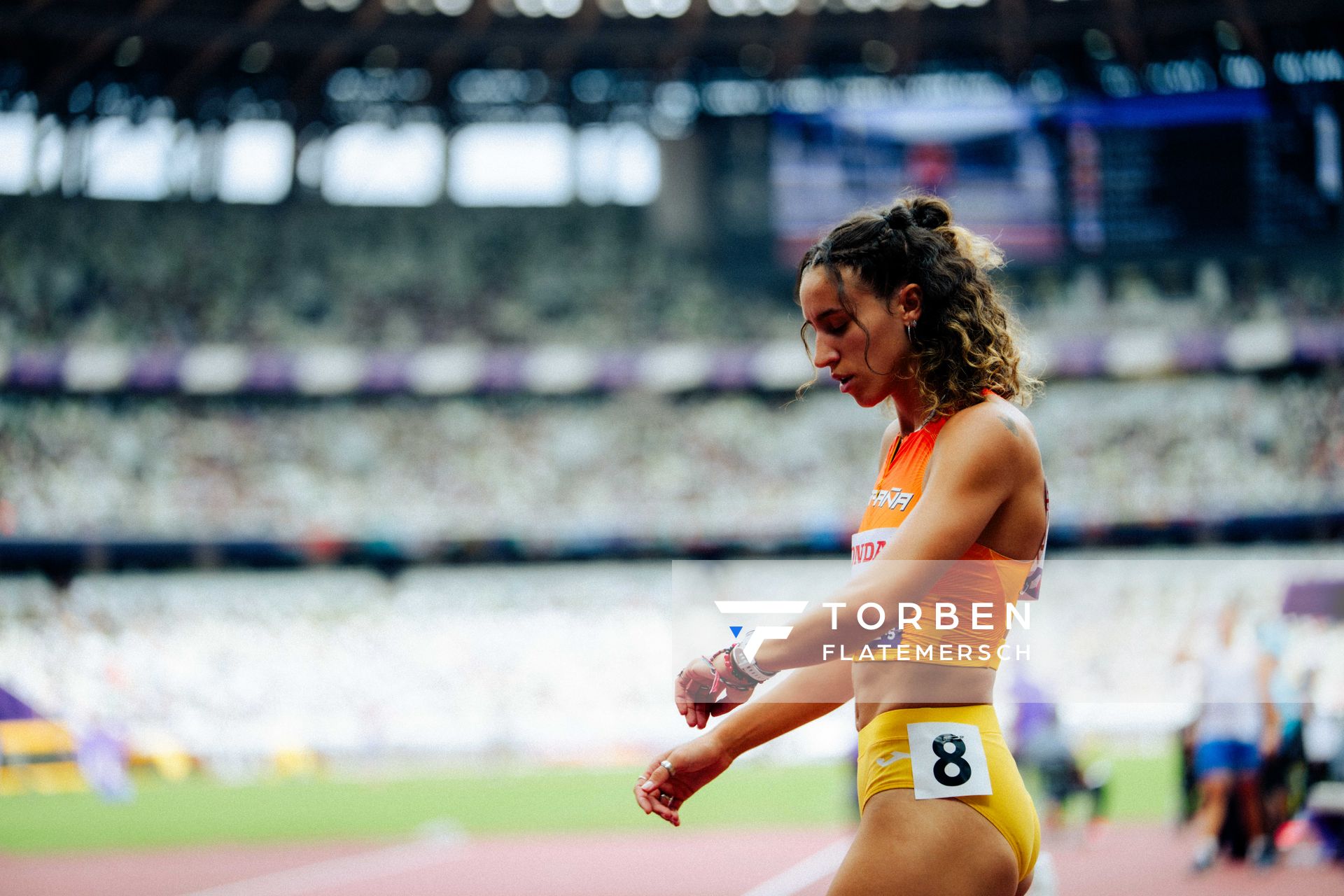 Daniela Fra (ESP) during the World Athletics Championships on 15.09.2025 in Tokyo.