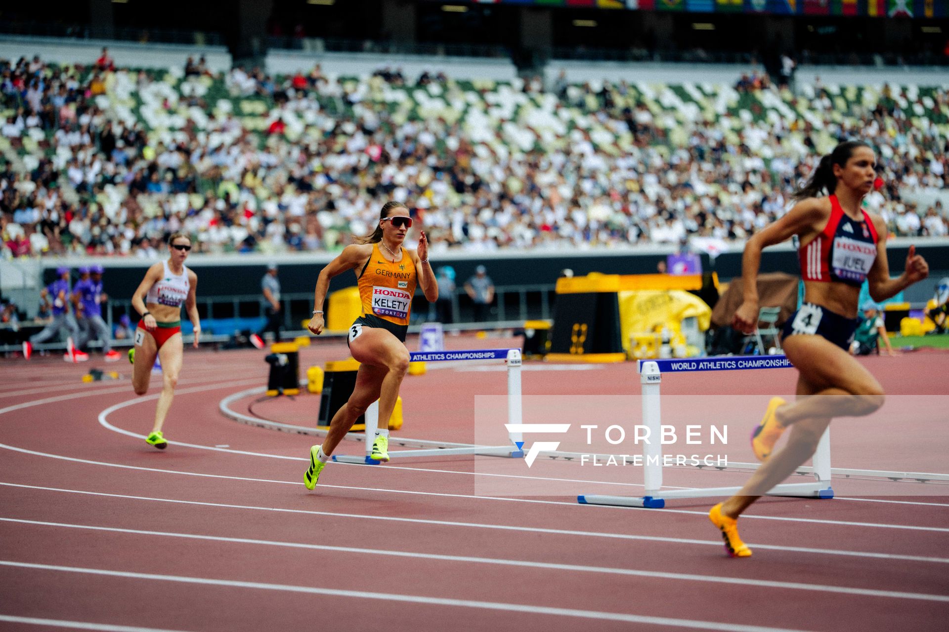 Elena Kelety (GER) during the World Athletics Championships on 15.09.2025 in Tokyo.