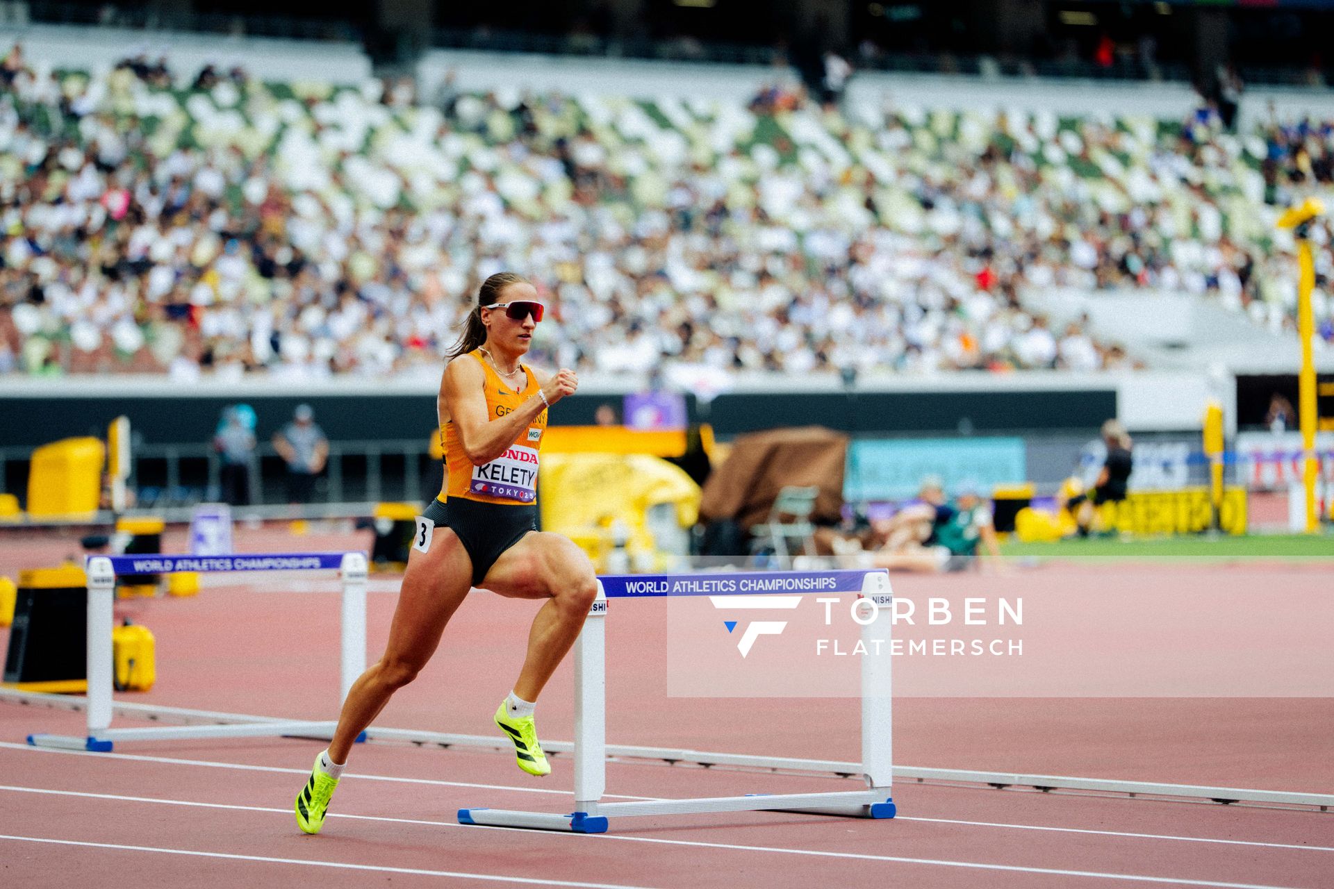 Elena Kelety (GER) during the World Athletics Championships on 15.09.2025 in Tokyo.
