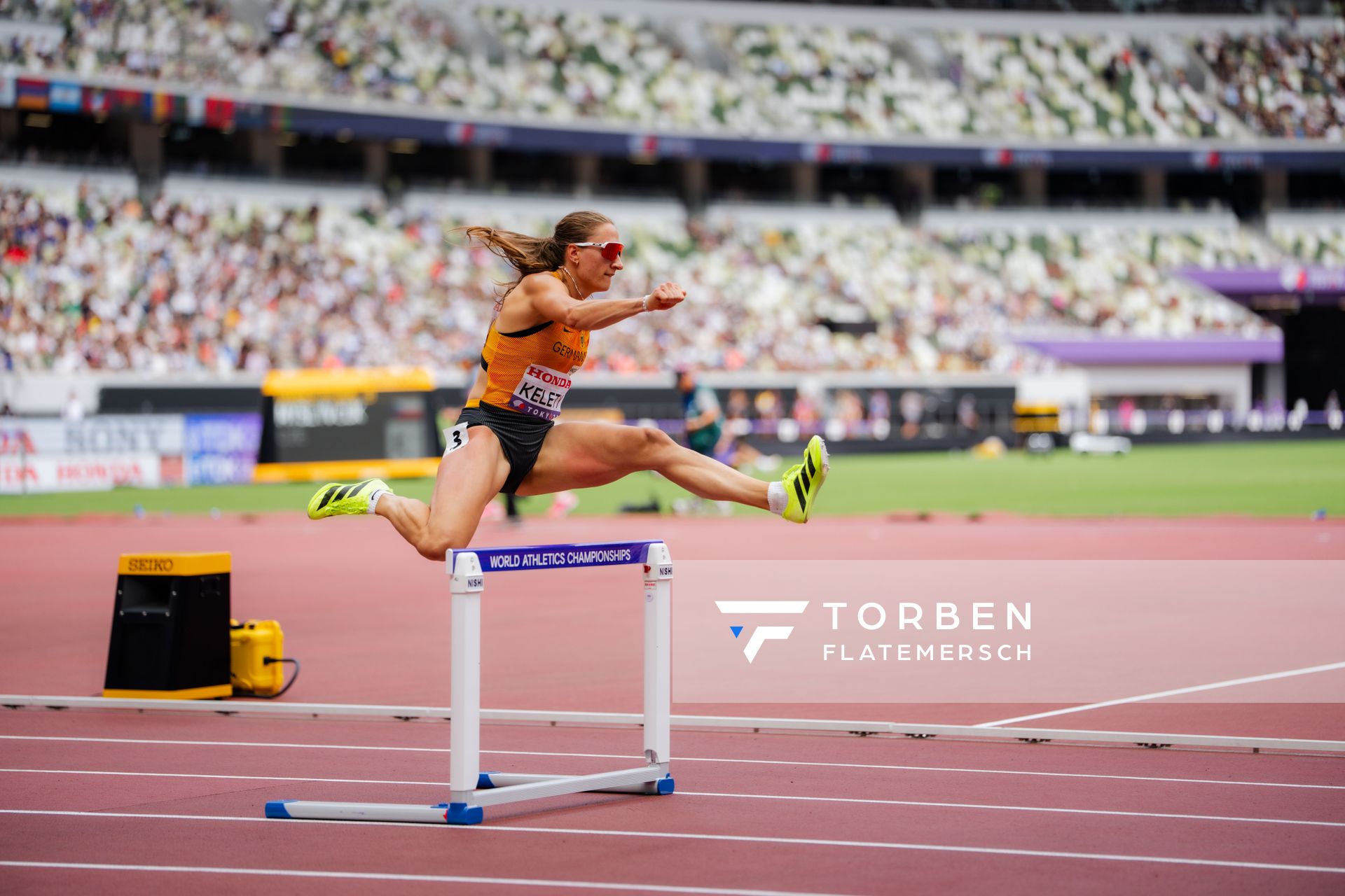 Elena Kelety (GER) during the World Athletics Championships on 15.09.2025 in Tokyo.