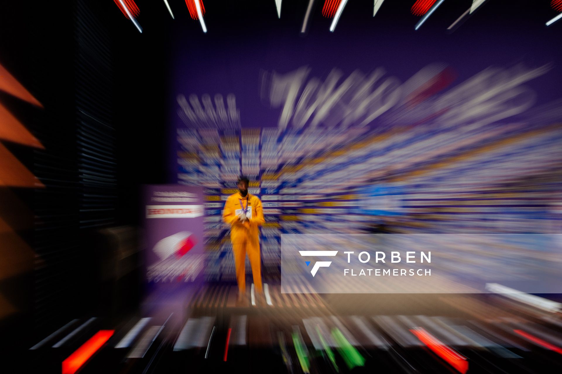 Medal ceremony of Men’s Marathon during the World Athletics Championships with Amanal Petros (GER),
 Alphonce Felix Simbu (TAN) & Iliass Aouani (ITA) 15.09.2025 in Tokyo.