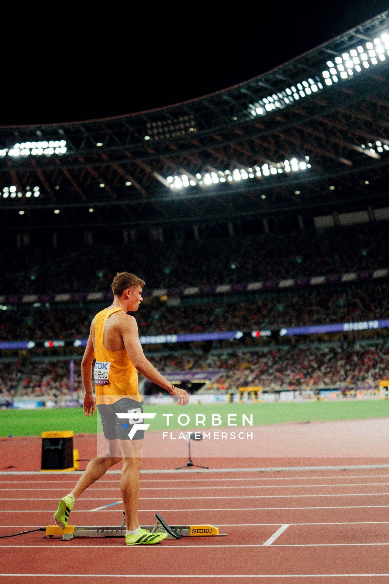Owe Fischer Breiholz (GER) during the World Athletics Championships on 15.09.2025 in Tokyo.