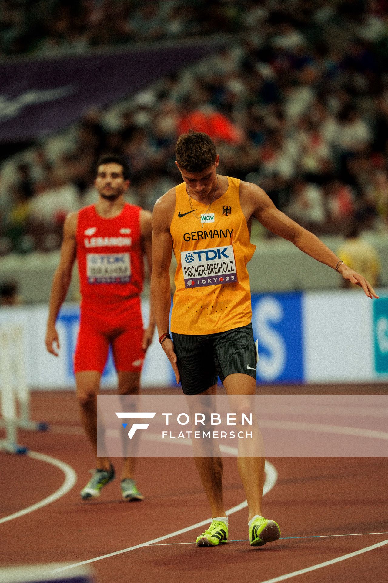 Owe Fischer Breiholz (GER) during the World Athletics Championships on 15.09.2025 in Tokyo.