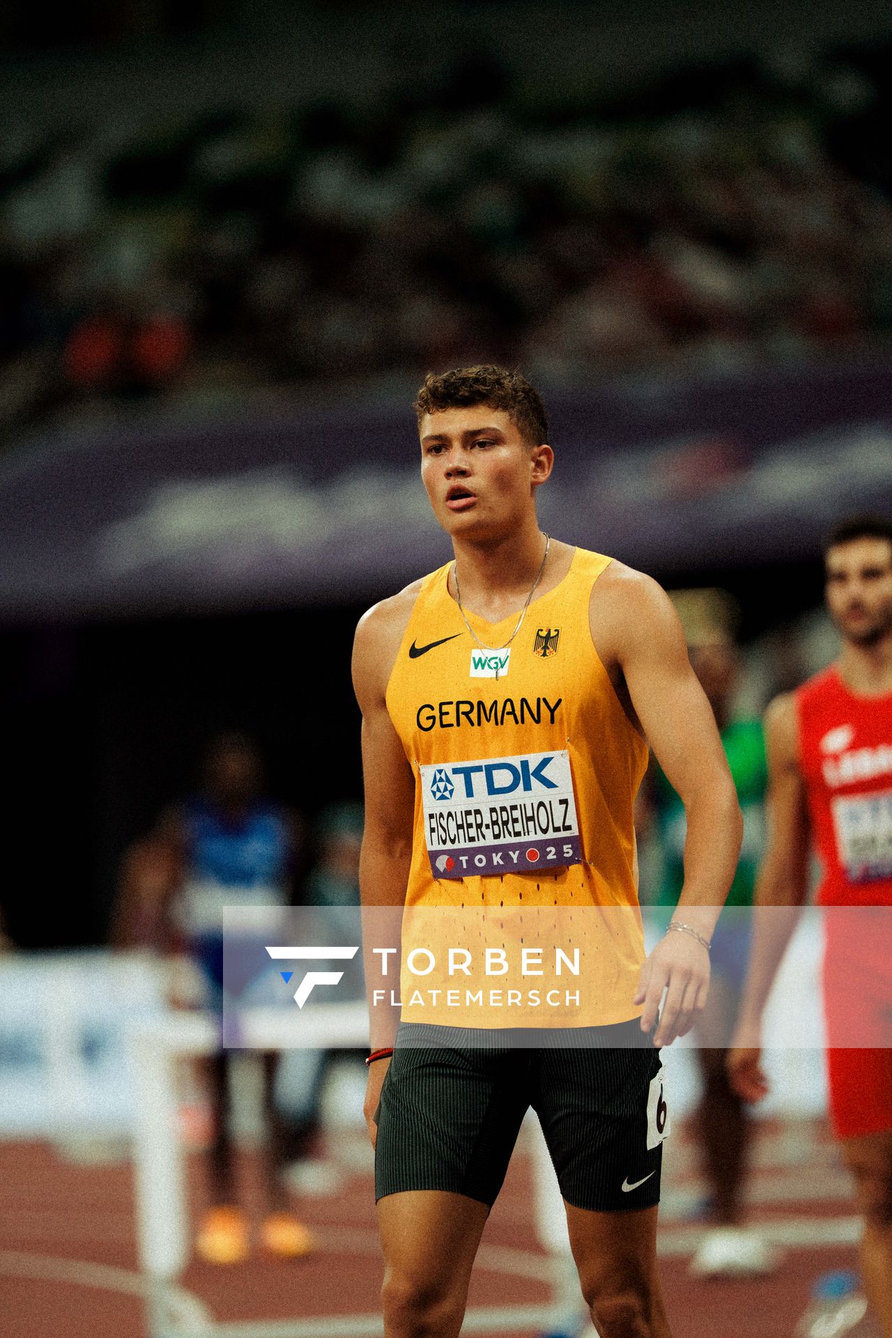 Owe Fischer Breiholz (GER) during the World Athletics Championships on 15.09.2025 in Tokyo.