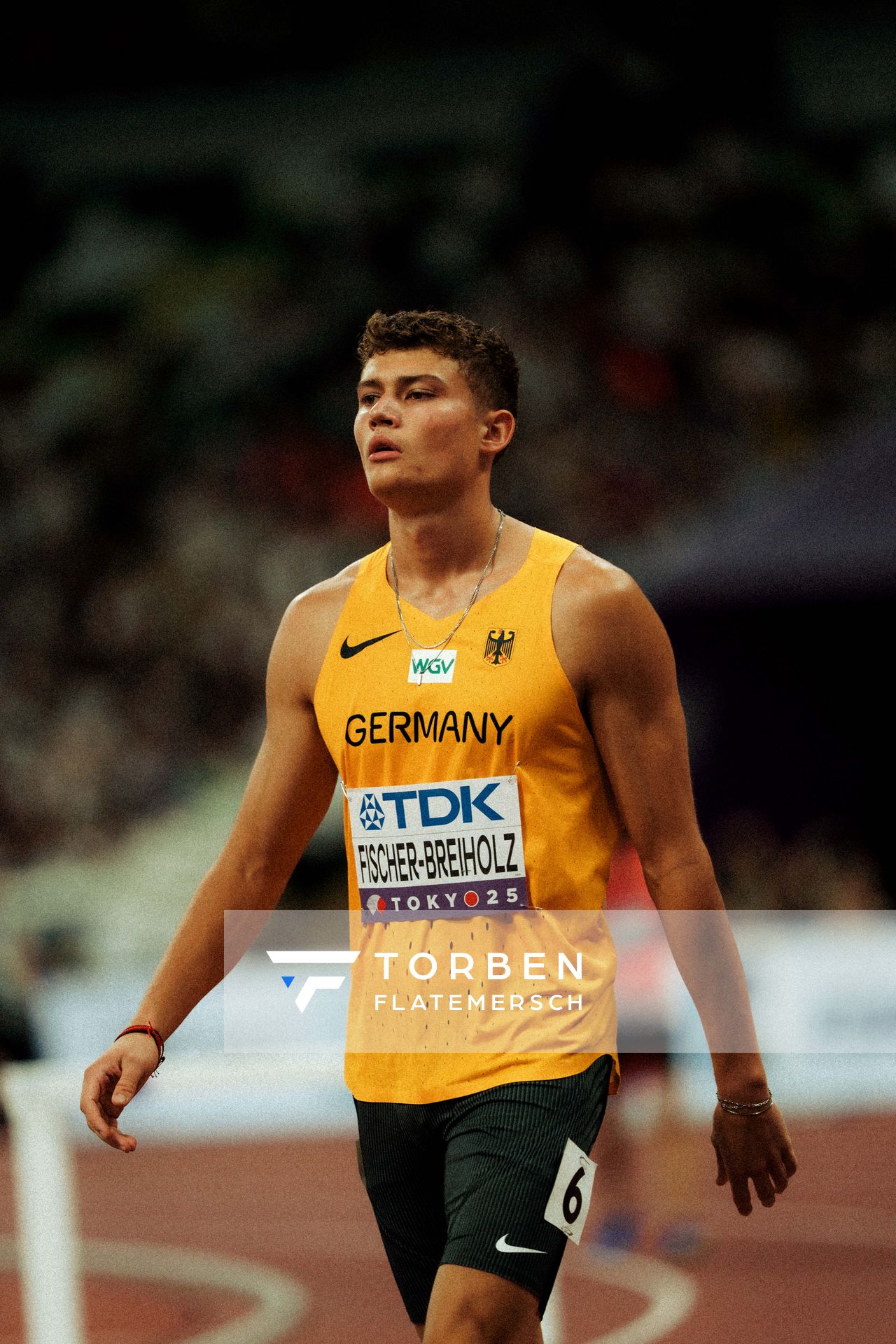 Owe Fischer Breiholz (GER) during the World Athletics Championships on 15.09.2025 in Tokyo.