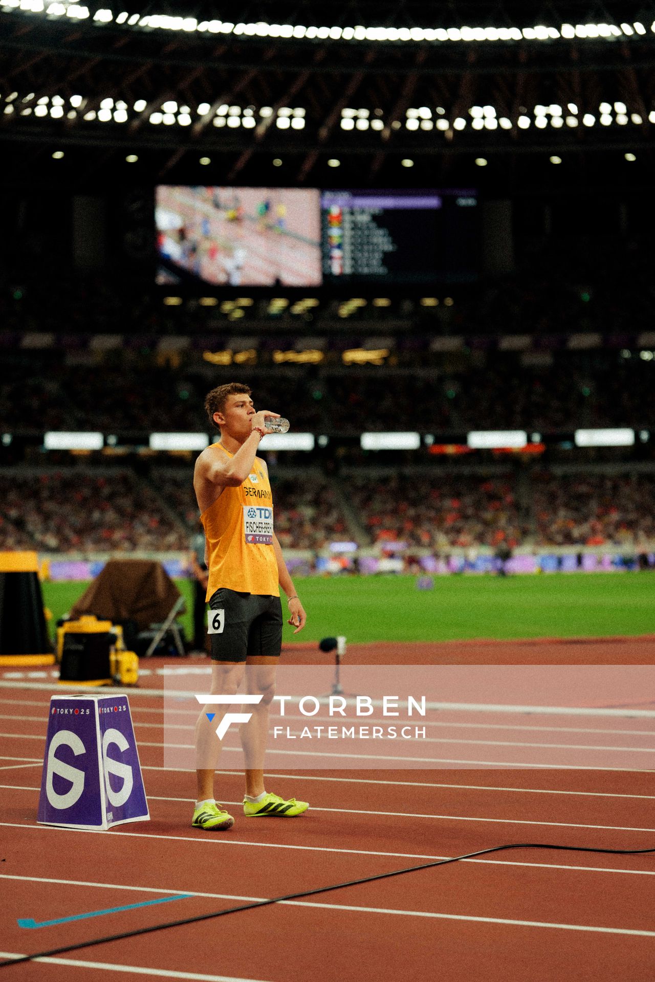 Owe Fischer Breiholz (GER) during the World Athletics Championships on 15.09.2025 in Tokyo.