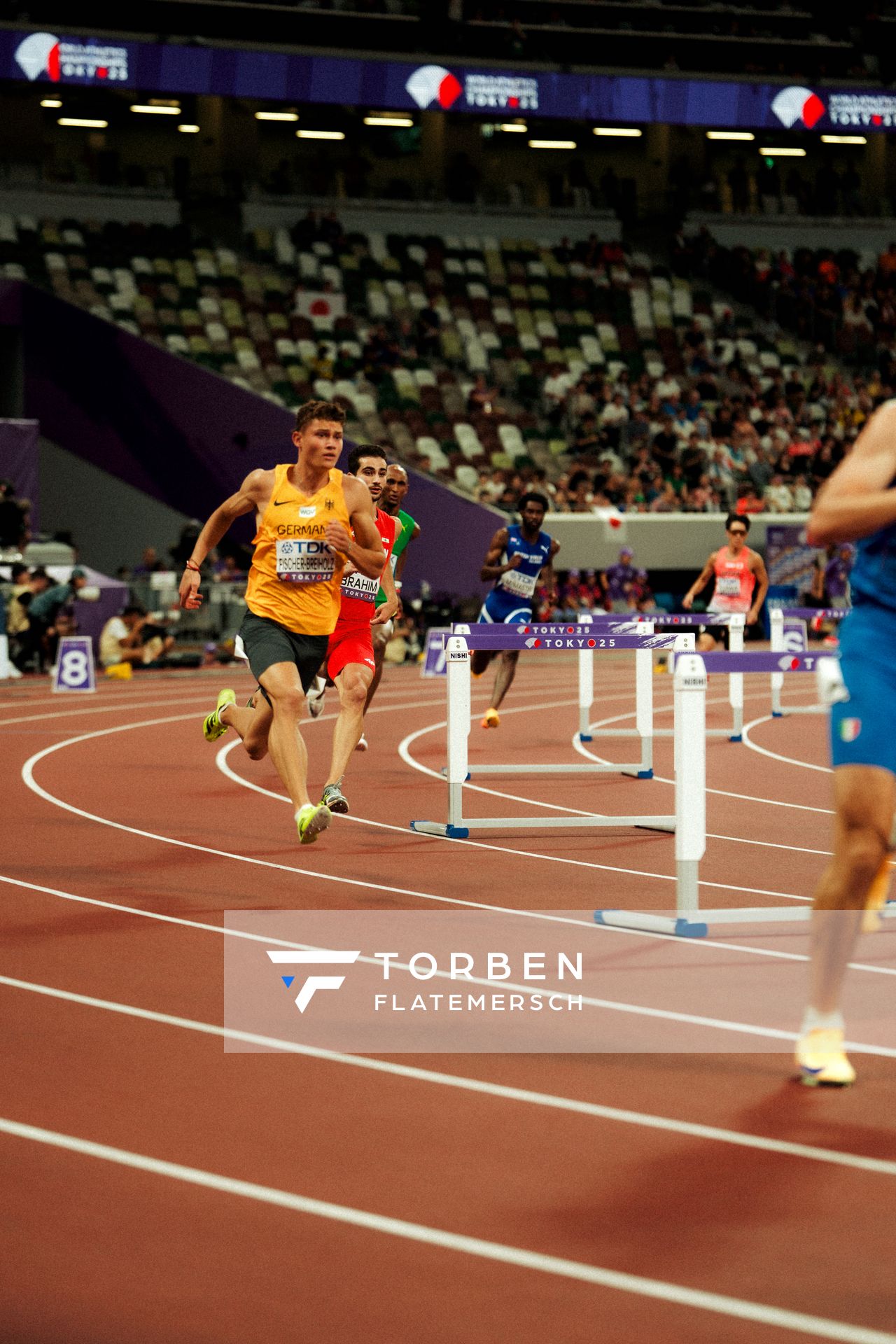 Owe Fischer Breiholz (GER) during the World Athletics Championships on 15.09.2025 in Tokyo.