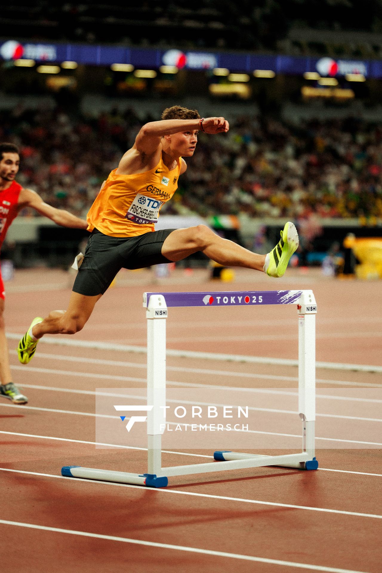 Owe Fischer Breiholz (GER) during the World Athletics Championships on 15.09.2025 in Tokyo.