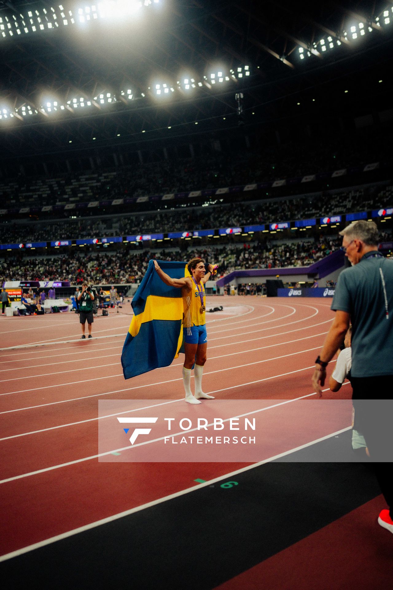 Armand Duplantis (SWE) during the World Athletics Championships on 15.09.2025 in Tokyo.