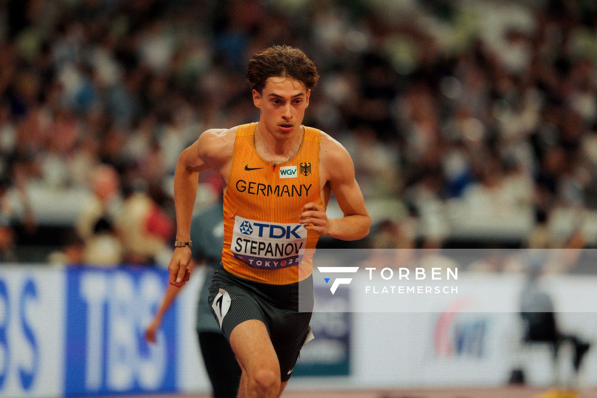 Alexander Stepanov (GER) during the World Athletics Championships on 16.09.2025 in Tokyo.