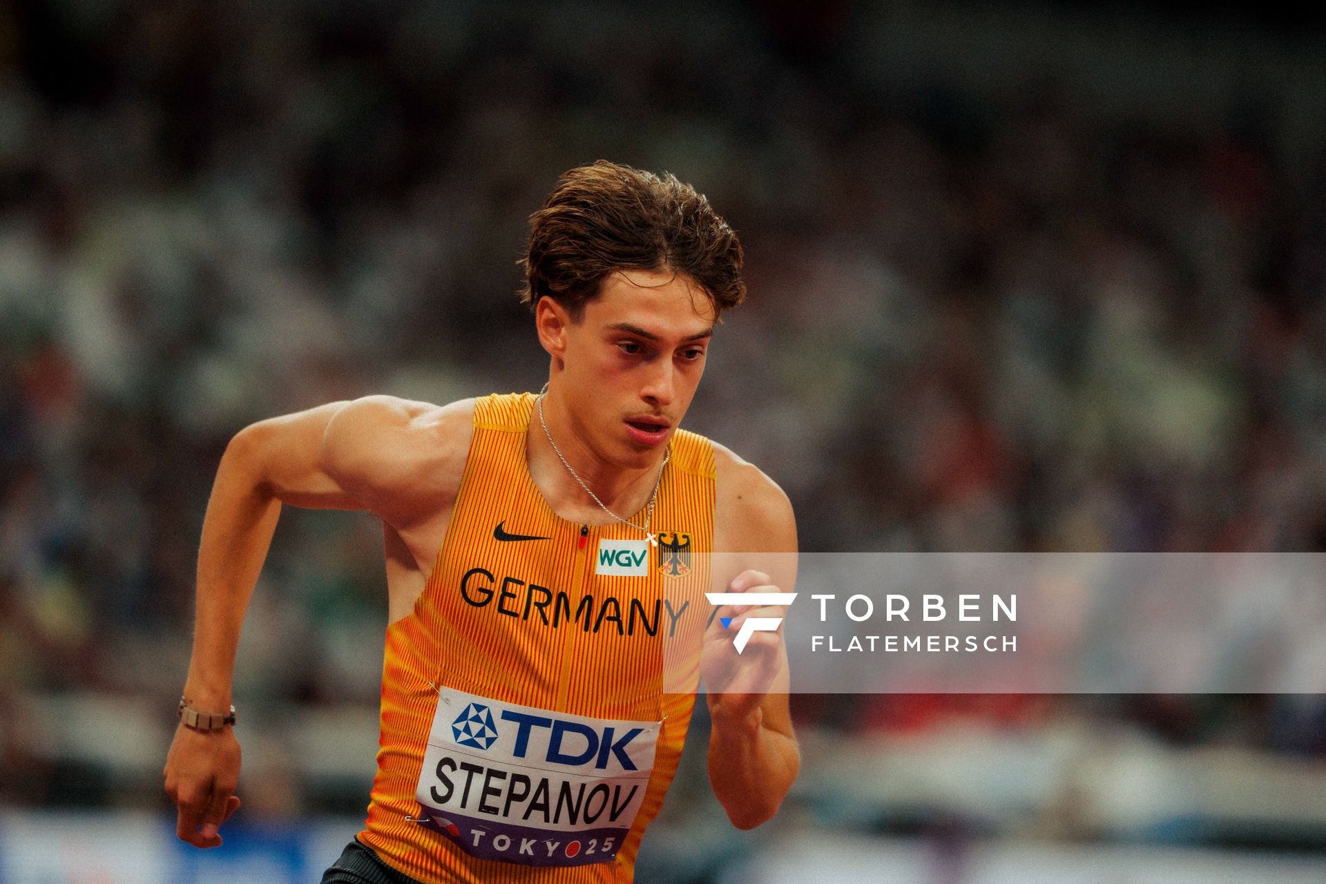 Alexander Stepanov (GER) during the World Athletics Championships on 16.09.2025 in Tokyo.