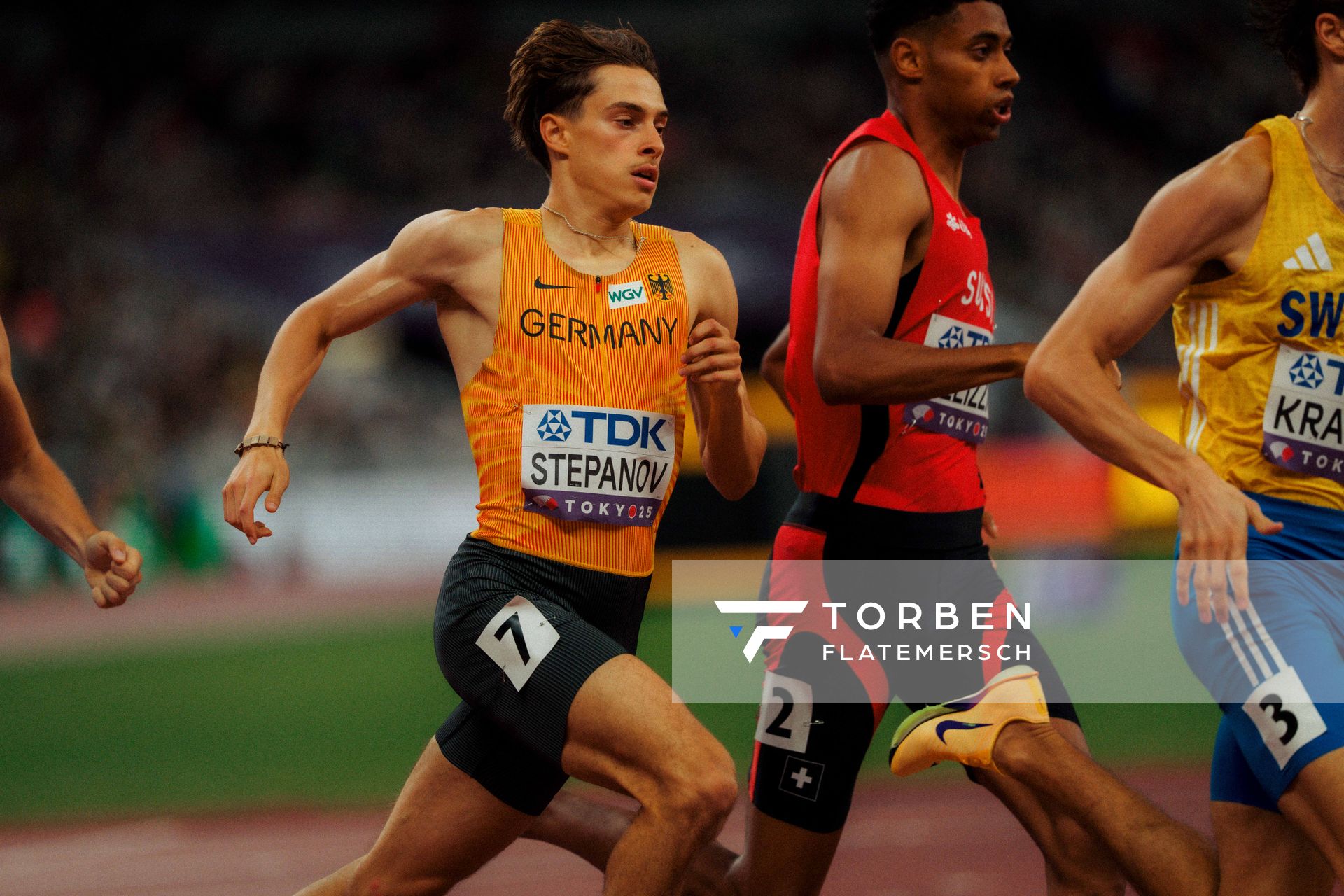 Alexander Stepanov (GER) during the World Athletics Championships on 16.09.2025 in Tokyo.