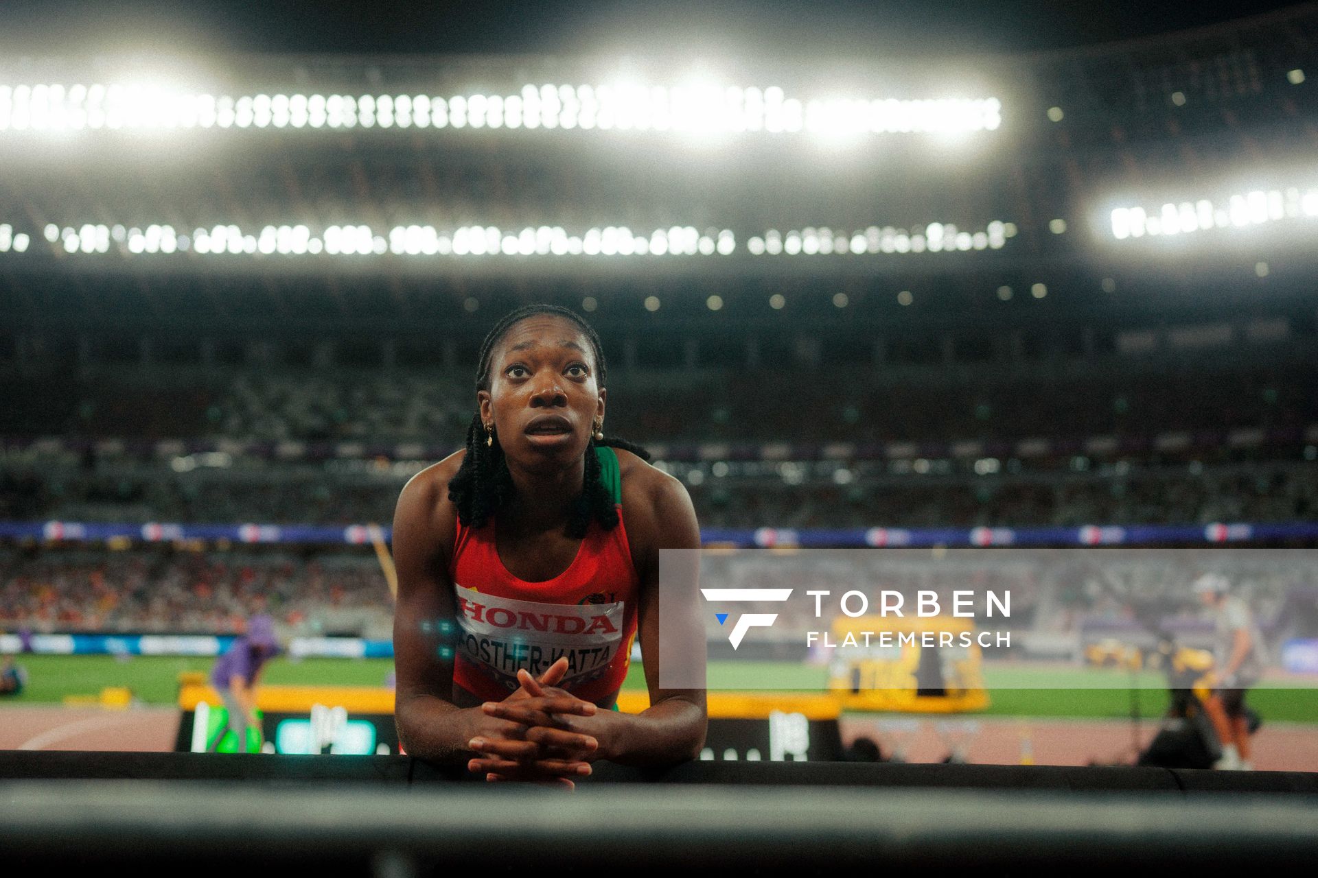 Anne Suzanna Fosther Katta (CMR) during the World Athletics Championships on 16.09.2025 in Tokyo.