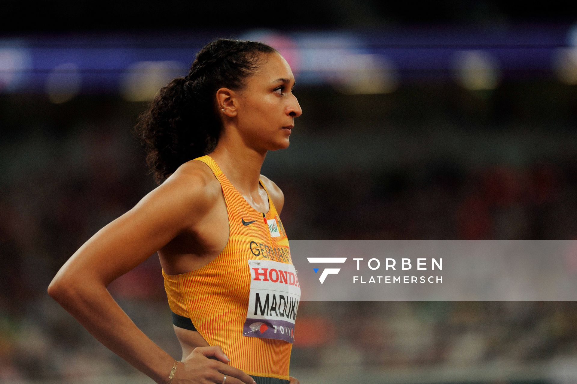 Jessie Maduka (GER) during the World Athletics Championships on 16.09.2025 in Tokyo.