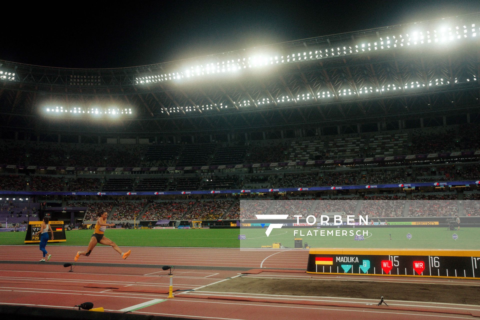 Jessie Maduka (GER) during the World Athletics Championships on 16.09.2025 in Tokyo.