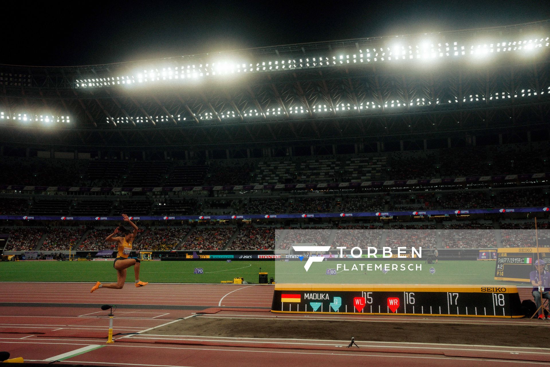 Jessie Maduka (GER) during the World Athletics Championships on 16.09.2025 in Tokyo.