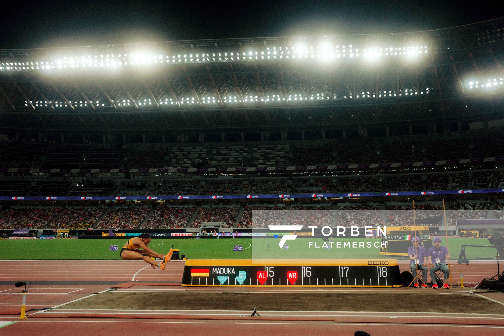 Jessie Maduka (GER) during the World Athletics Championships on 16.09.2025 in Tokyo.
