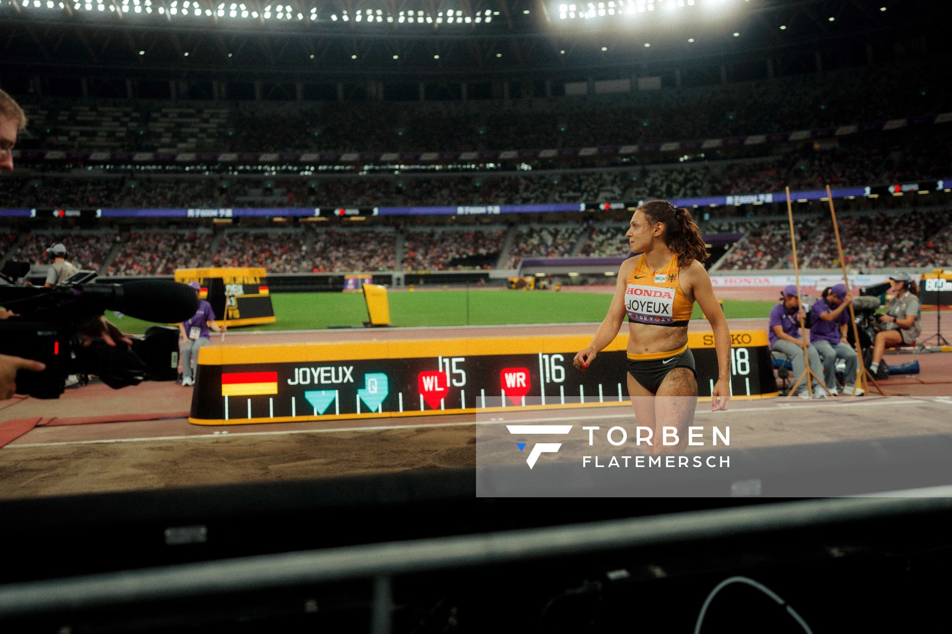 Caroline Joyeux (GER) during the World Athletics Championships on 16.09.2025 in Tokyo.
