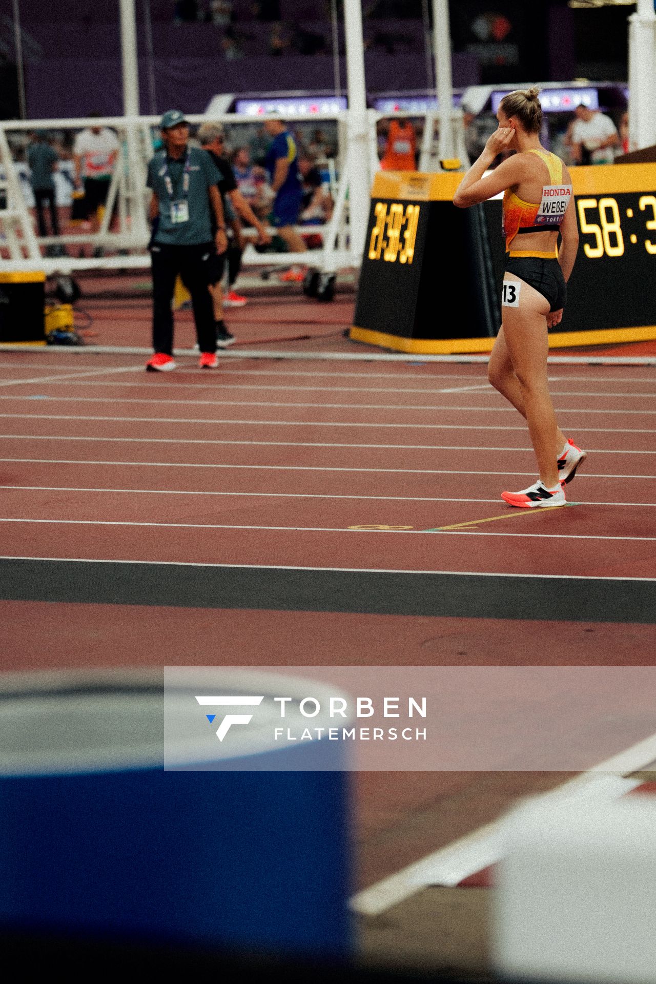 Nele Weßel (GER) during the World Athletics Championships on 16.09.2025 in Tokyo.