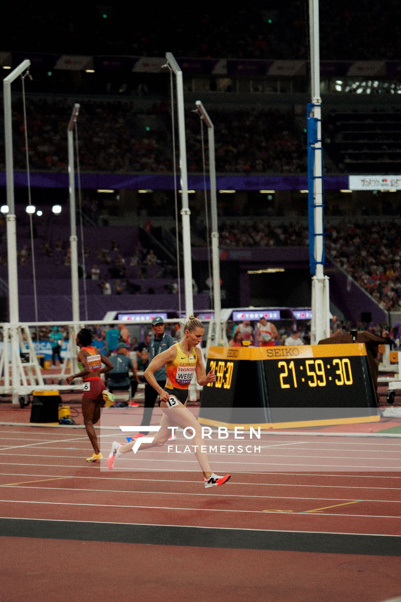 Nele Weßel (GER) during the World Athletics Championships on 16.09.2025 in Tokyo.
