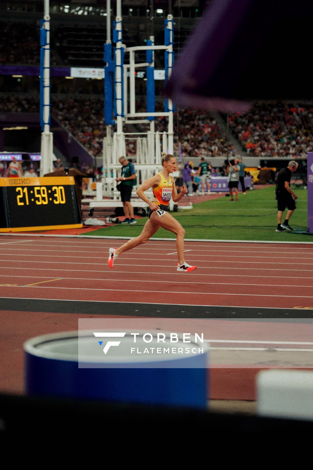 Nele Weßel (GER) during the World Athletics Championships on 16.09.2025 in Tokyo.