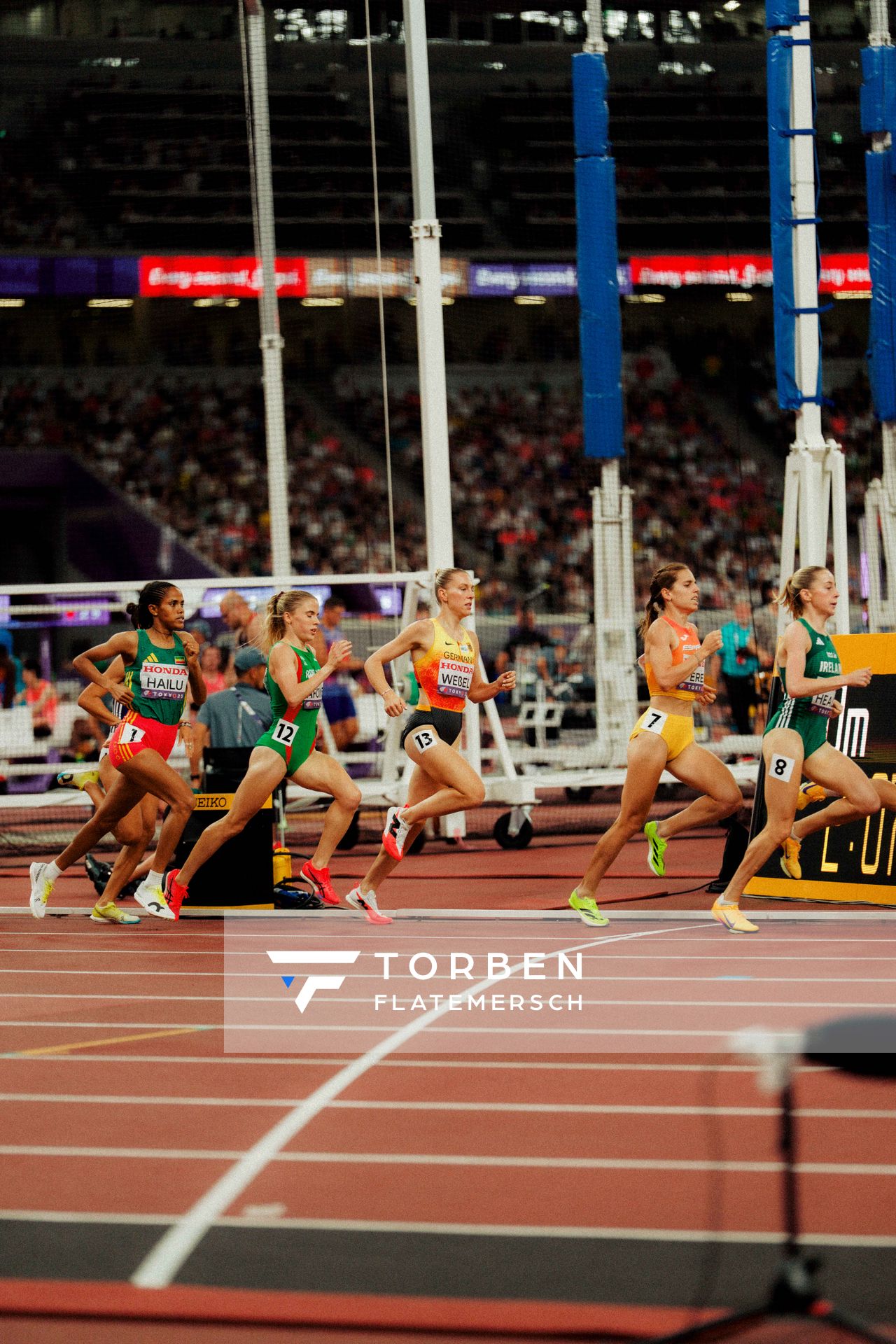 Nele Weßel (GER) during the World Athletics Championships on 16.09.2025 in Tokyo.
