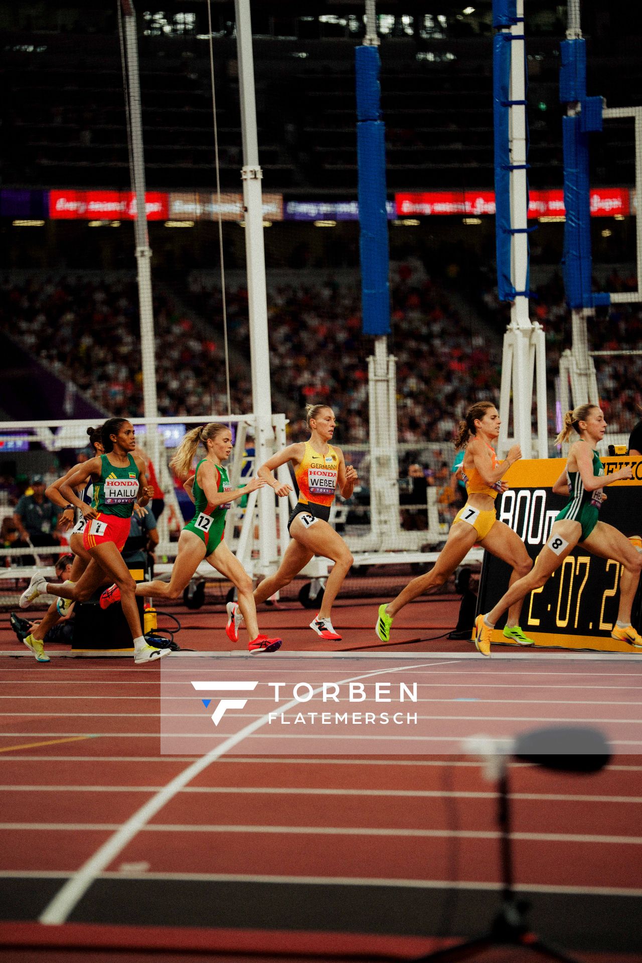 Nele Weßel (GER) during the World Athletics Championships on 16.09.2025 in Tokyo.