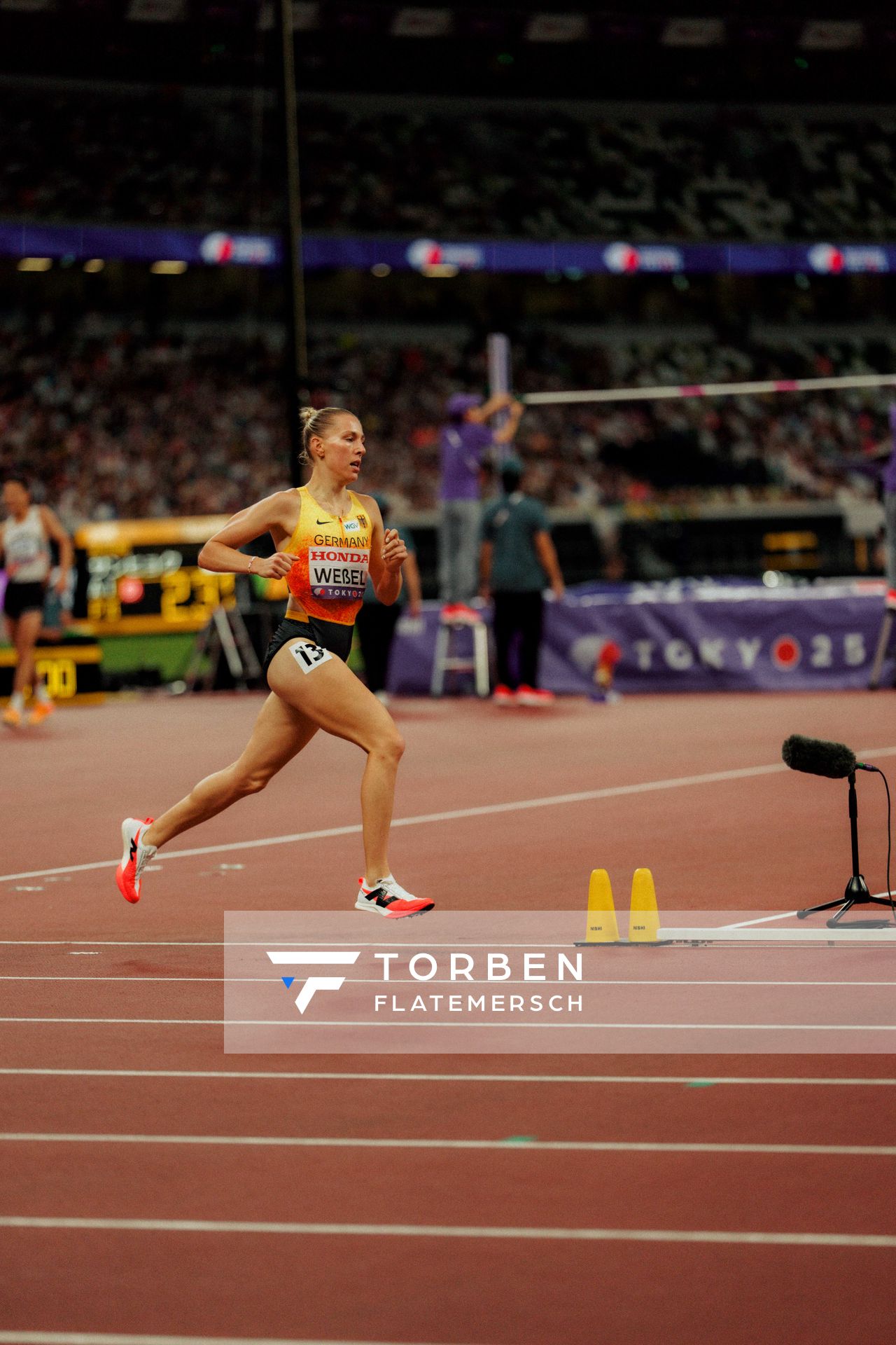 Nele Weßel (GER) during the World Athletics Championships on 16.09.2025 in Tokyo.