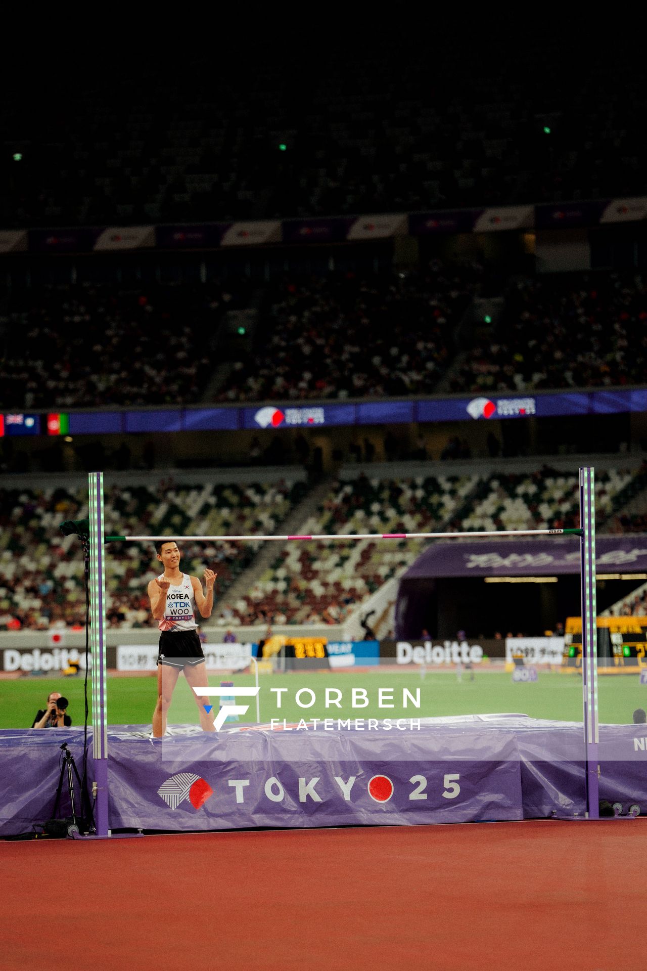 Sanghyeok Woo (KOR) during the World Athletics Championships on 16.09.2025 in Tokyo.