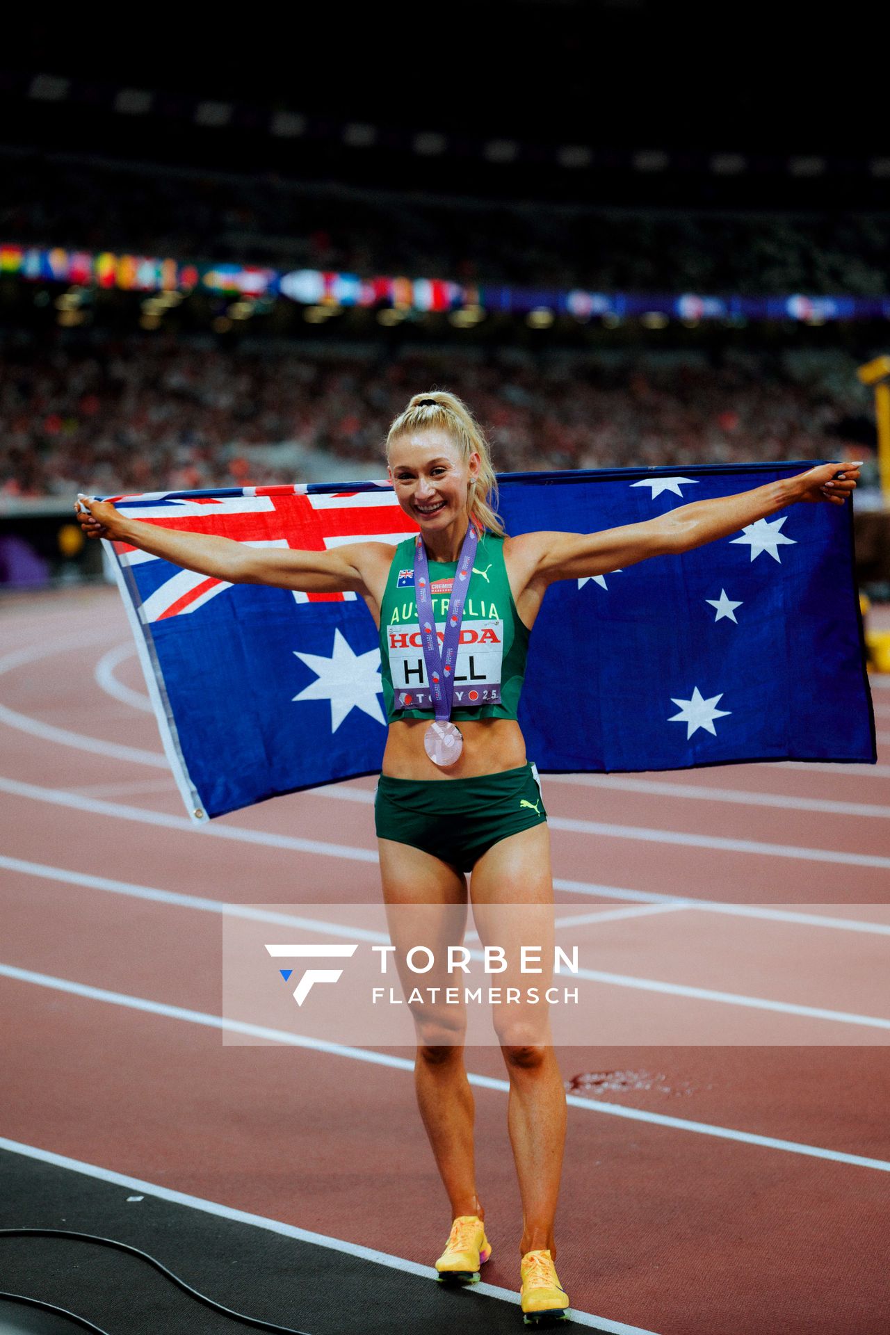 Jessica Hull (AUS) during the World Athletics Championships on 16.09.2025 in Tokyo.