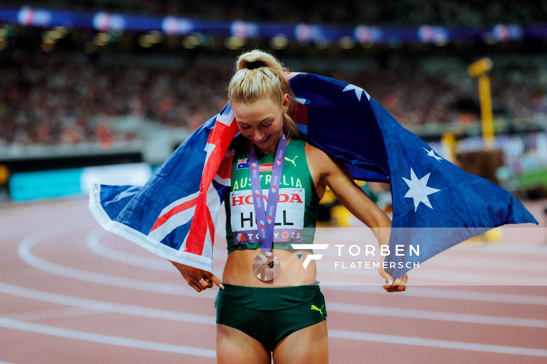 Jessica Hull (AUS) during the World Athletics Championships on 16.09.2025 in Tokyo.