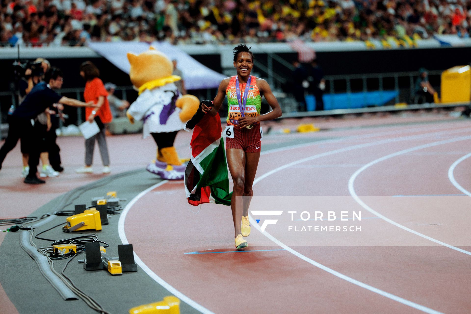 Faith Kipyegon (KEN) during the World Athletics Championships on 16.09.2025 in Tokyo.