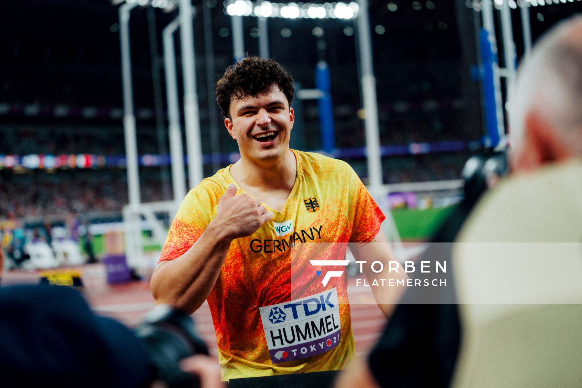 Merlin Hummel (GER) during the World Athletics Championships on 16.09.2025 in Tokyo.